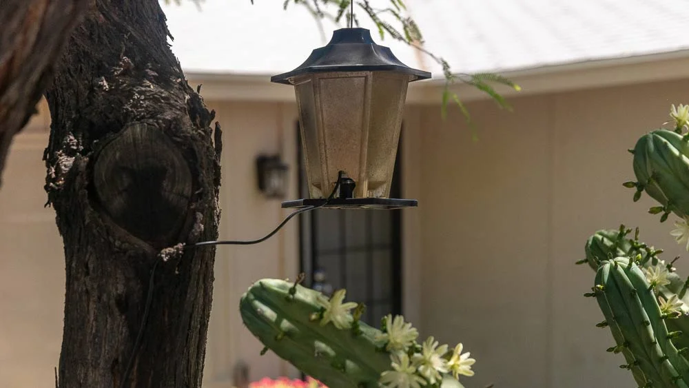 The cord is for an optional solar charger