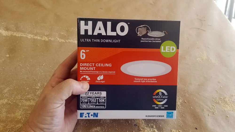 Eaton halo cheap ultra thin downlight