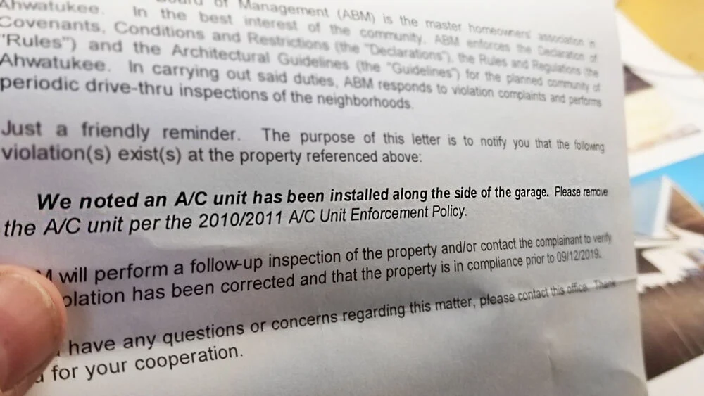 Yeah. There was a photography included with the letter too.