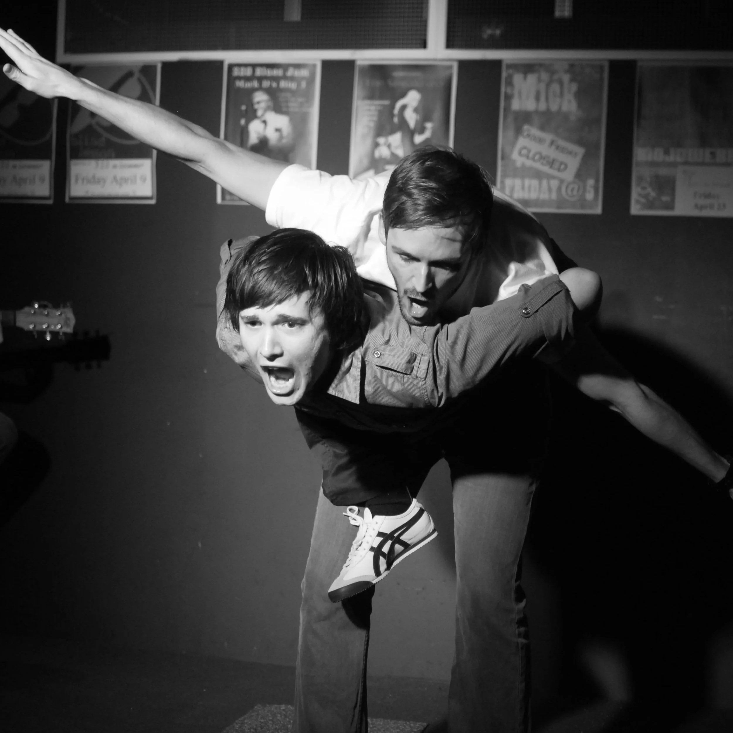 The open scene round 