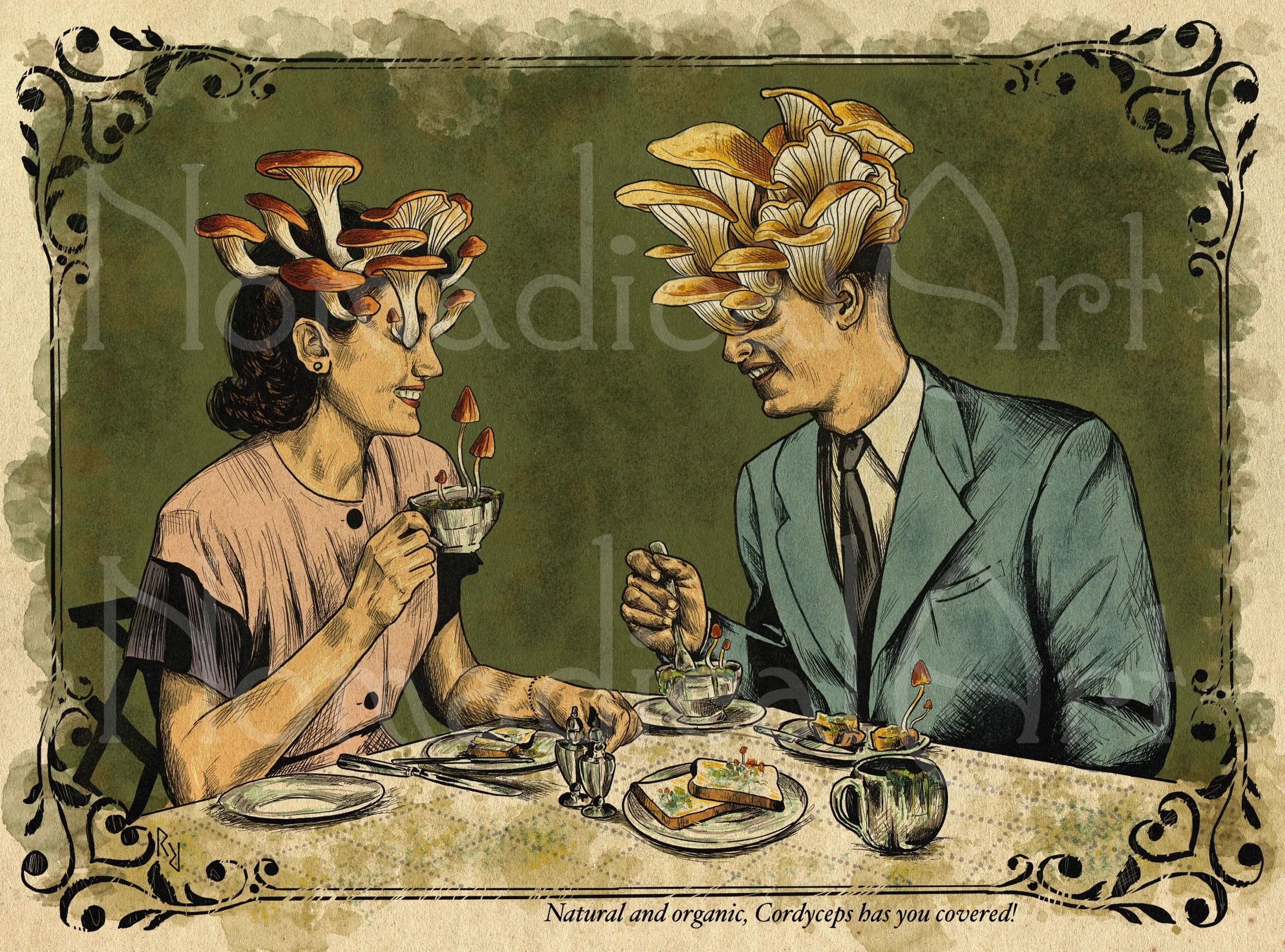 Breakfast With Cordyceps “Natural and organic, Cordyceps has you covered.”