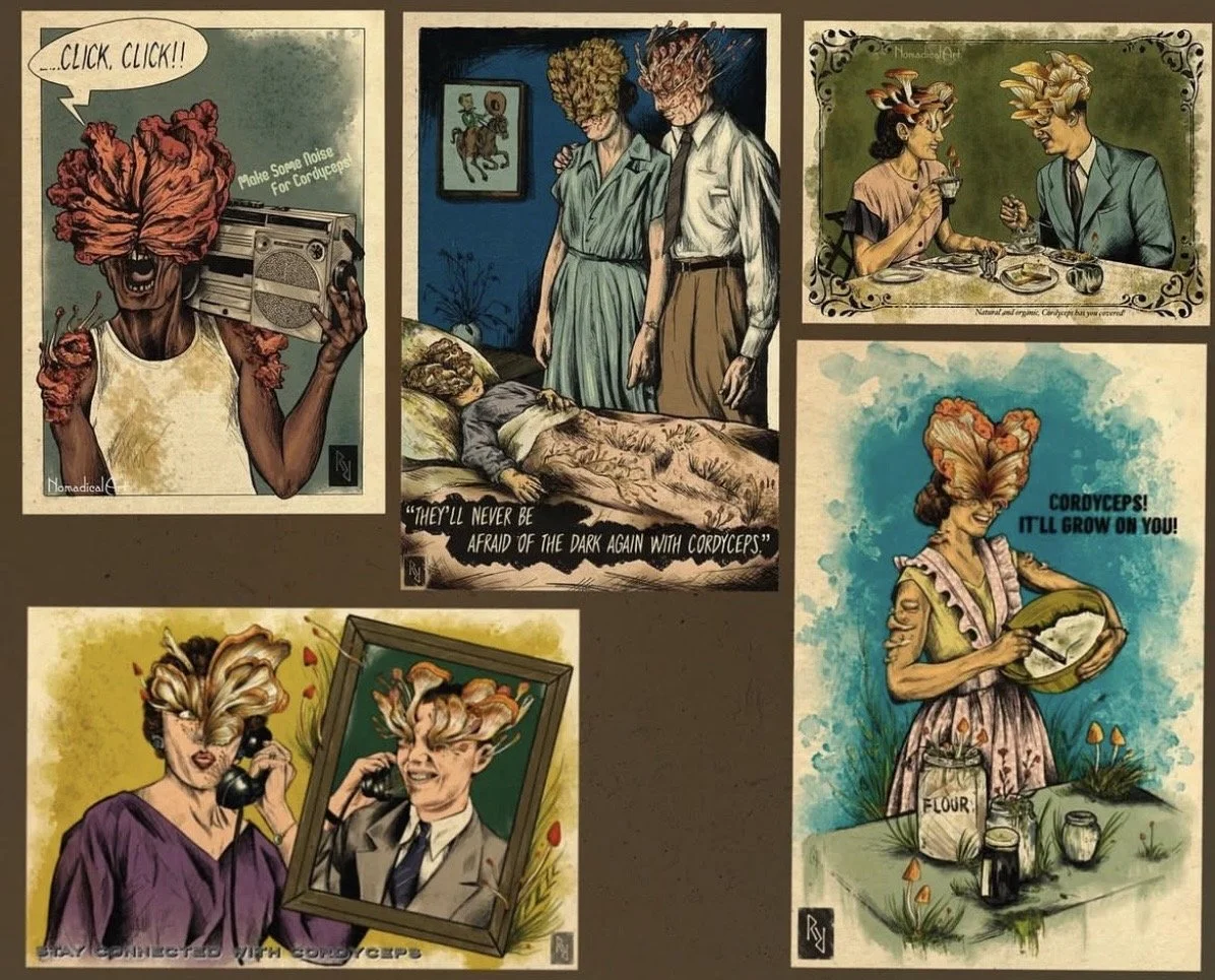 Cordyceps Propaganda Posters