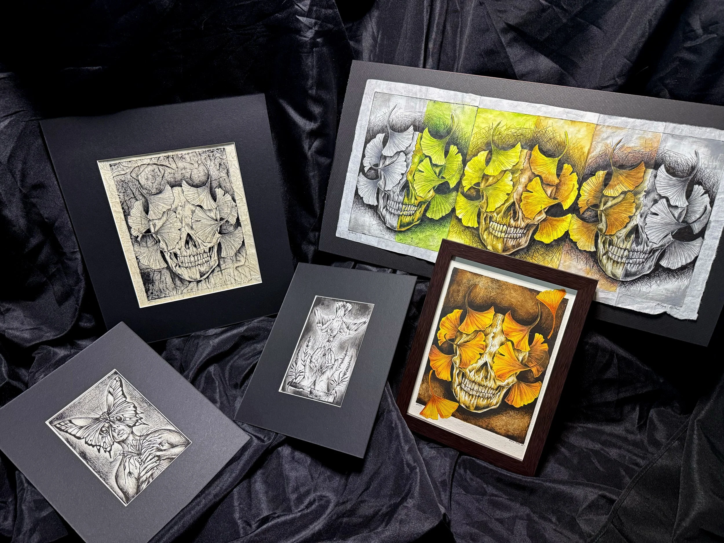 Etchings by Nomadical Art 