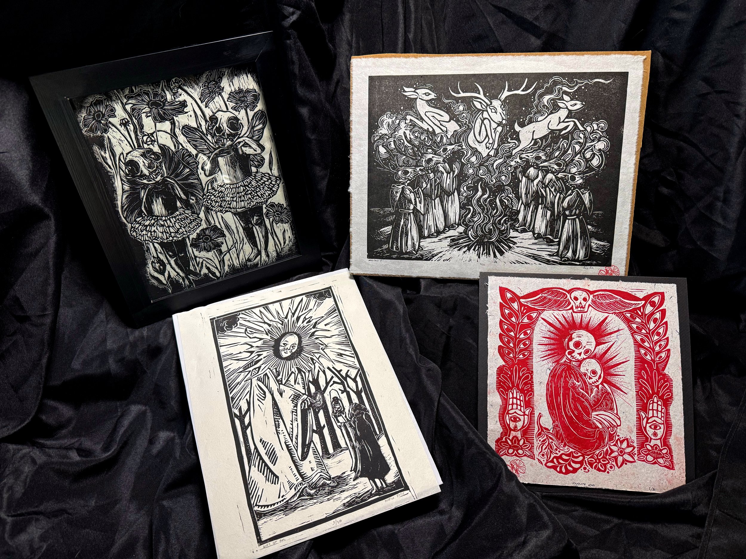 Relief Prints by Nomadical Art