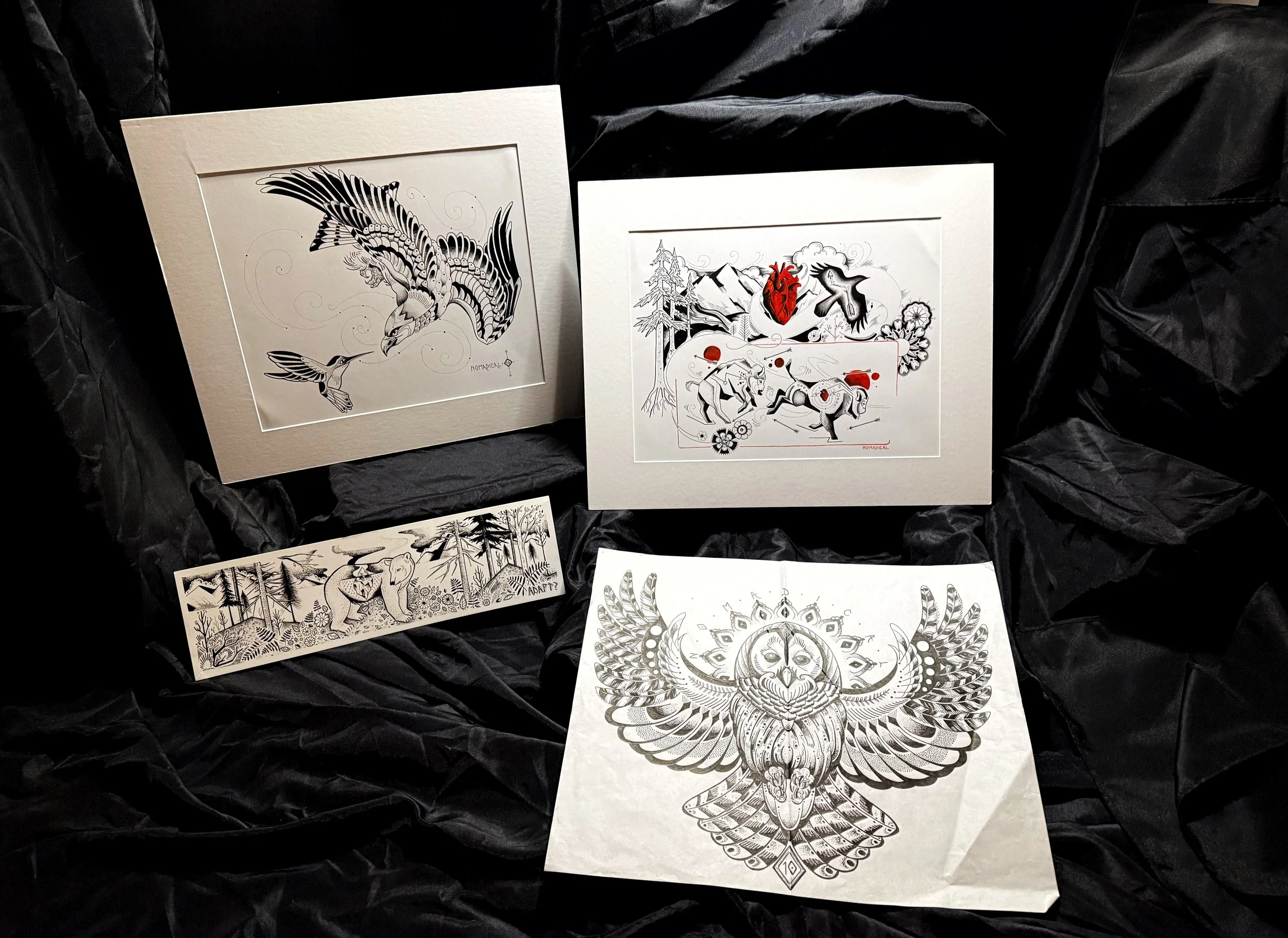 Pen and Ink Drawings 2011 