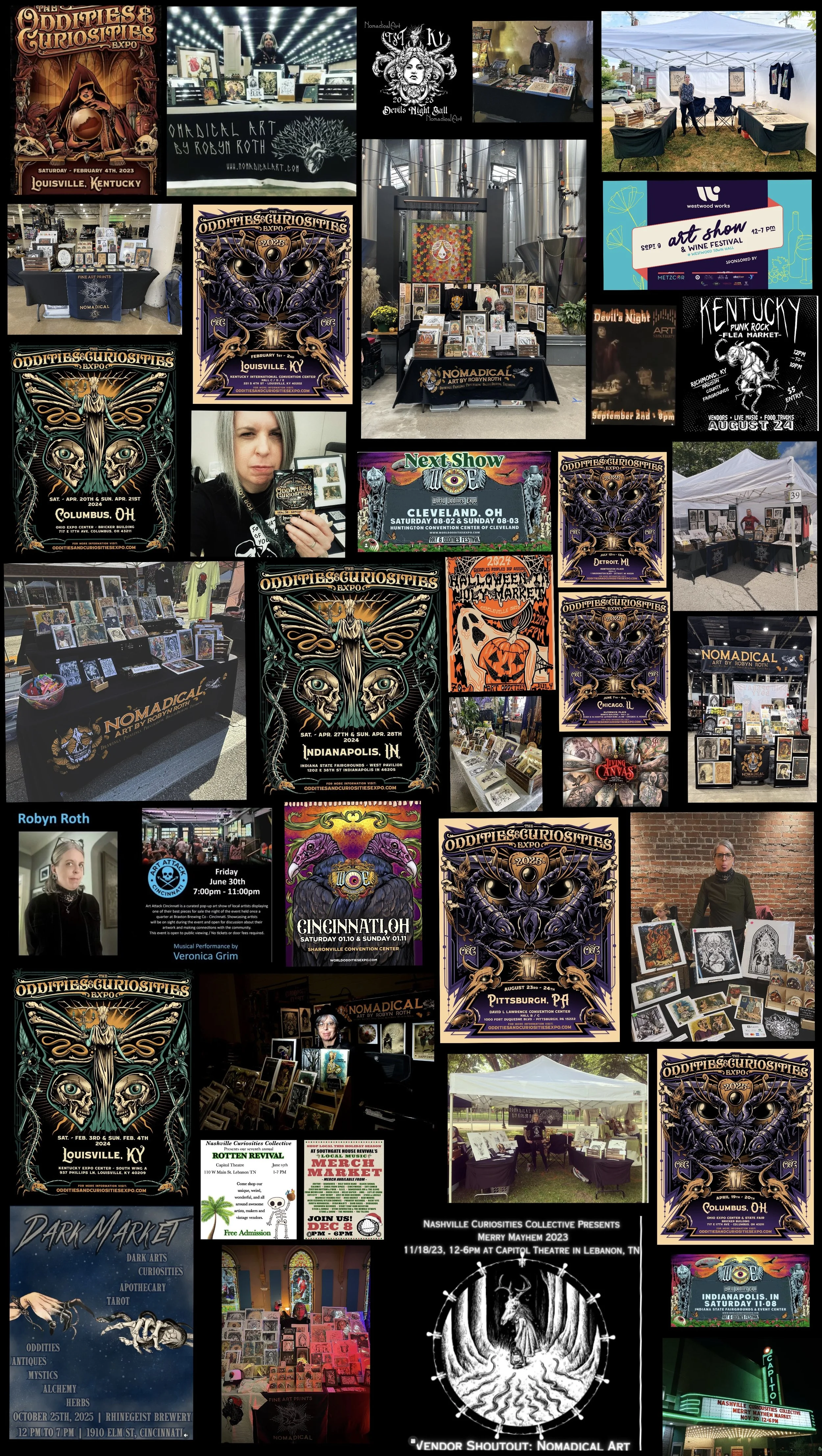 Vending Exhibitions 2021- Jan 2026