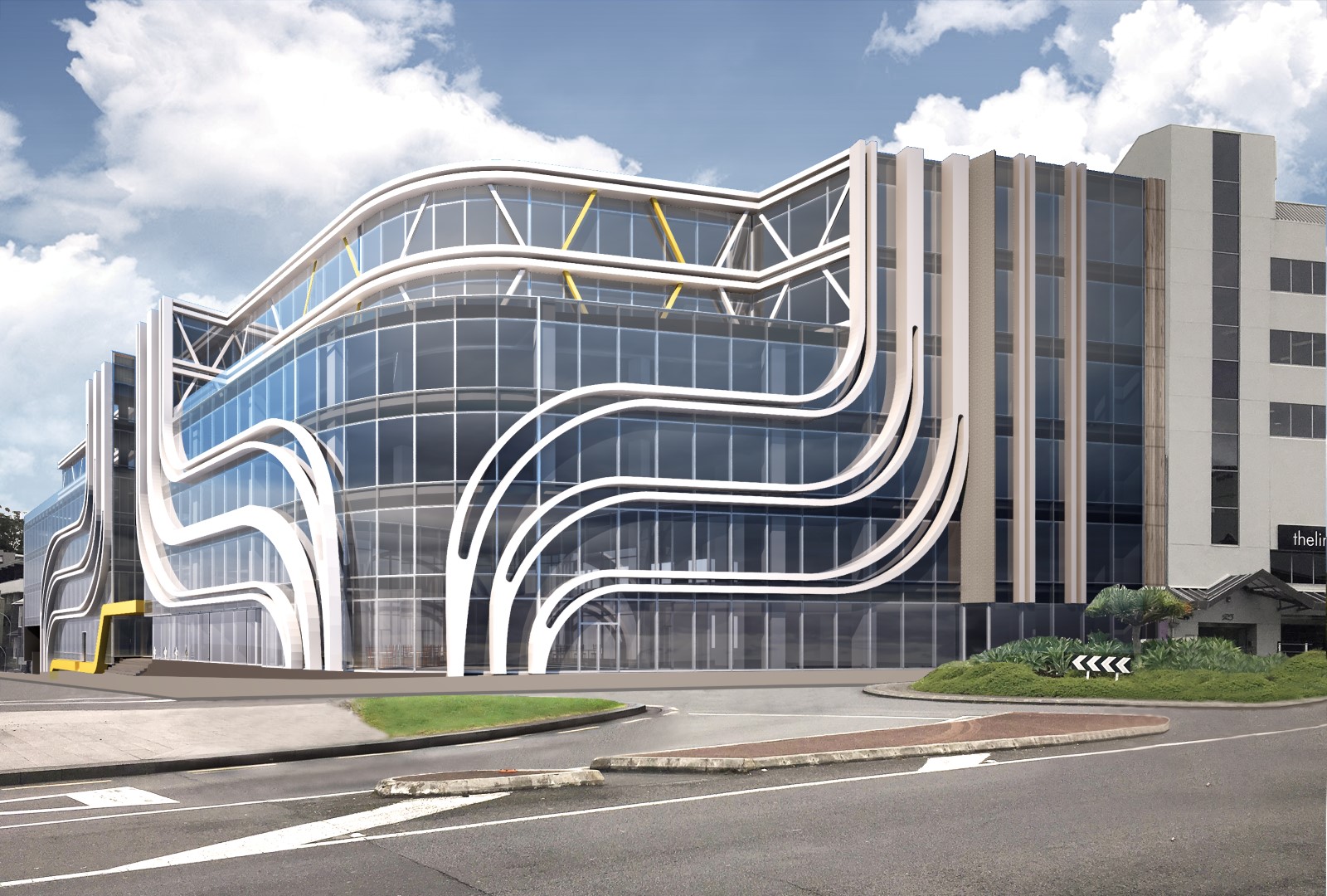 The new Mercury Energy building in Newmarket