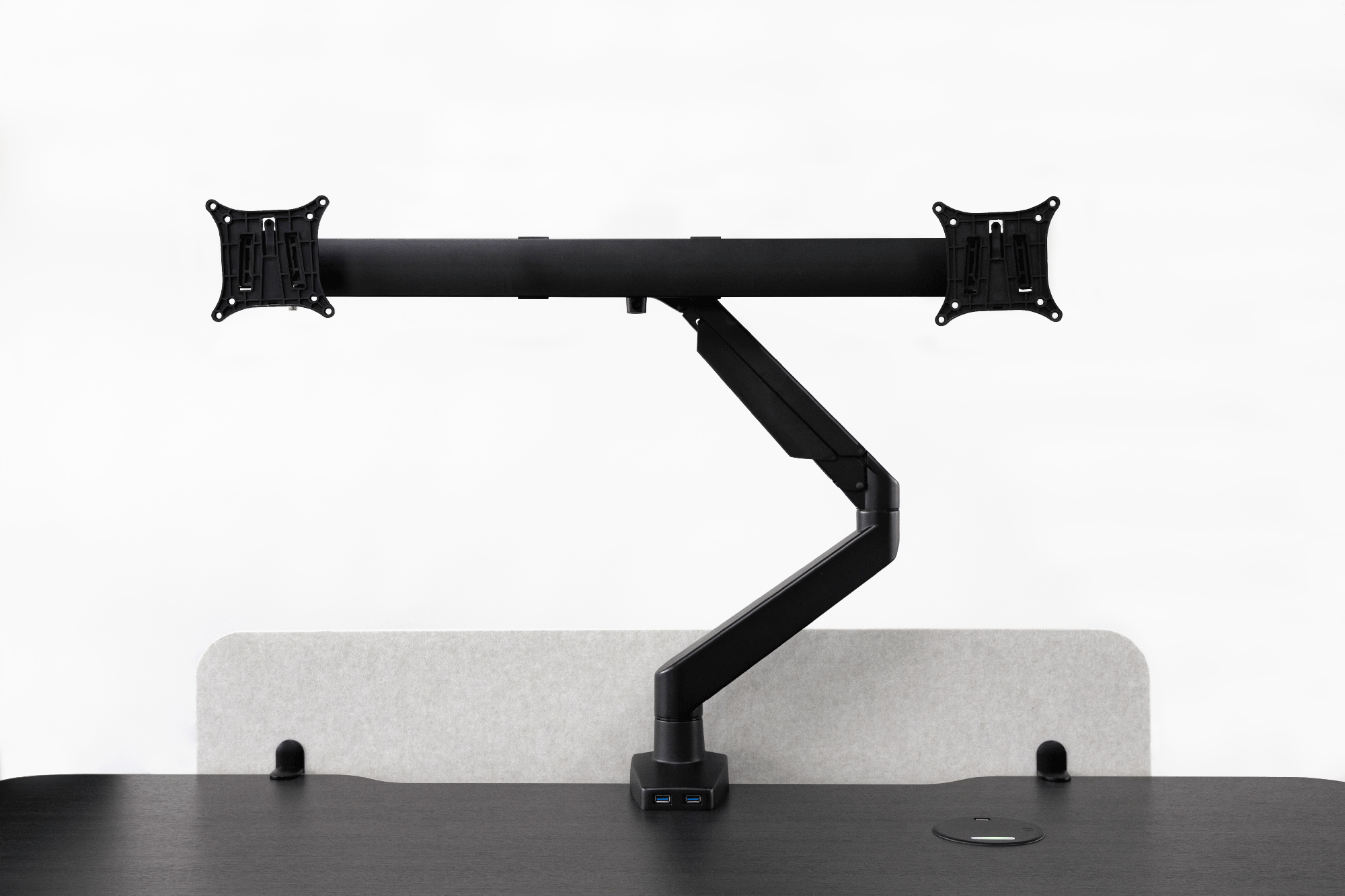 Monitor Arm Adjustable with USB charging port