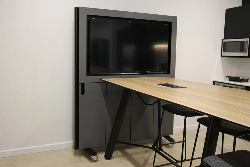 TV Stand with Wheels Scope TV Unit SmartSpace NZ