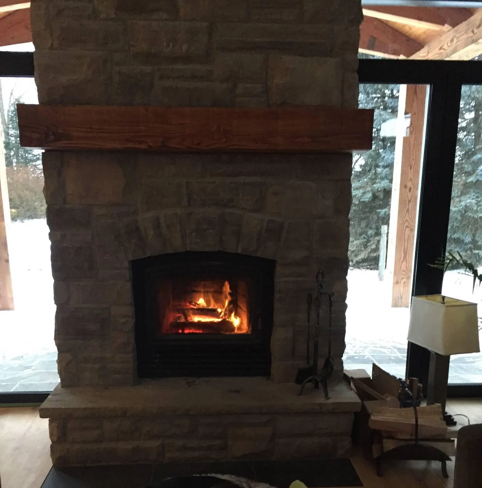Fireplace natural stone 2016