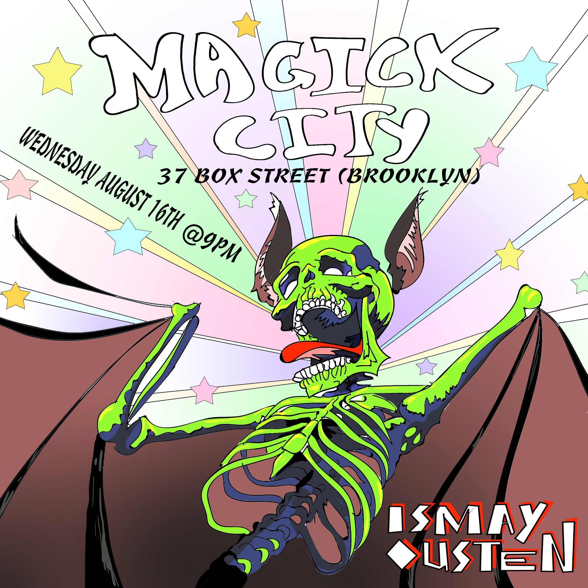 Ismay Ousten Show Flyer