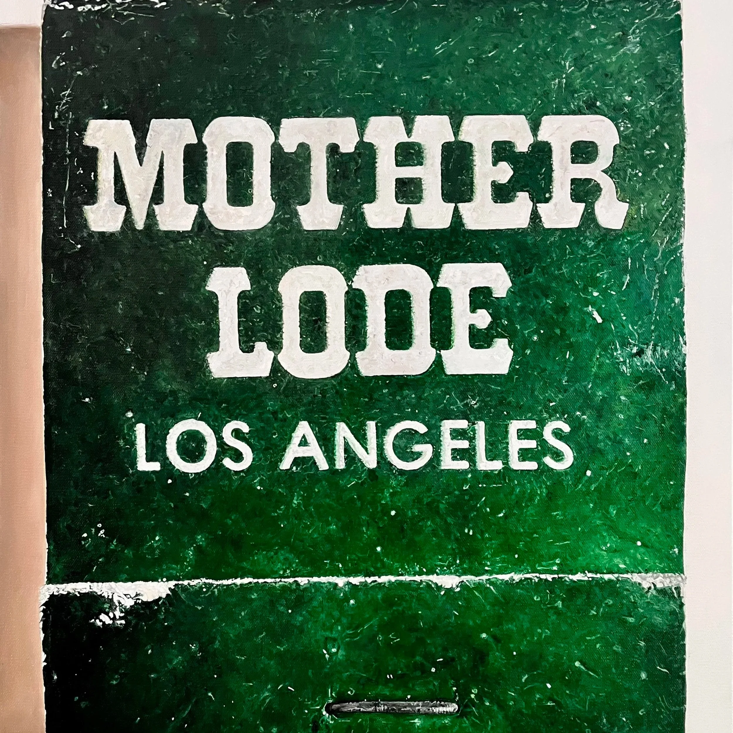 Gay bar matchbook paintings