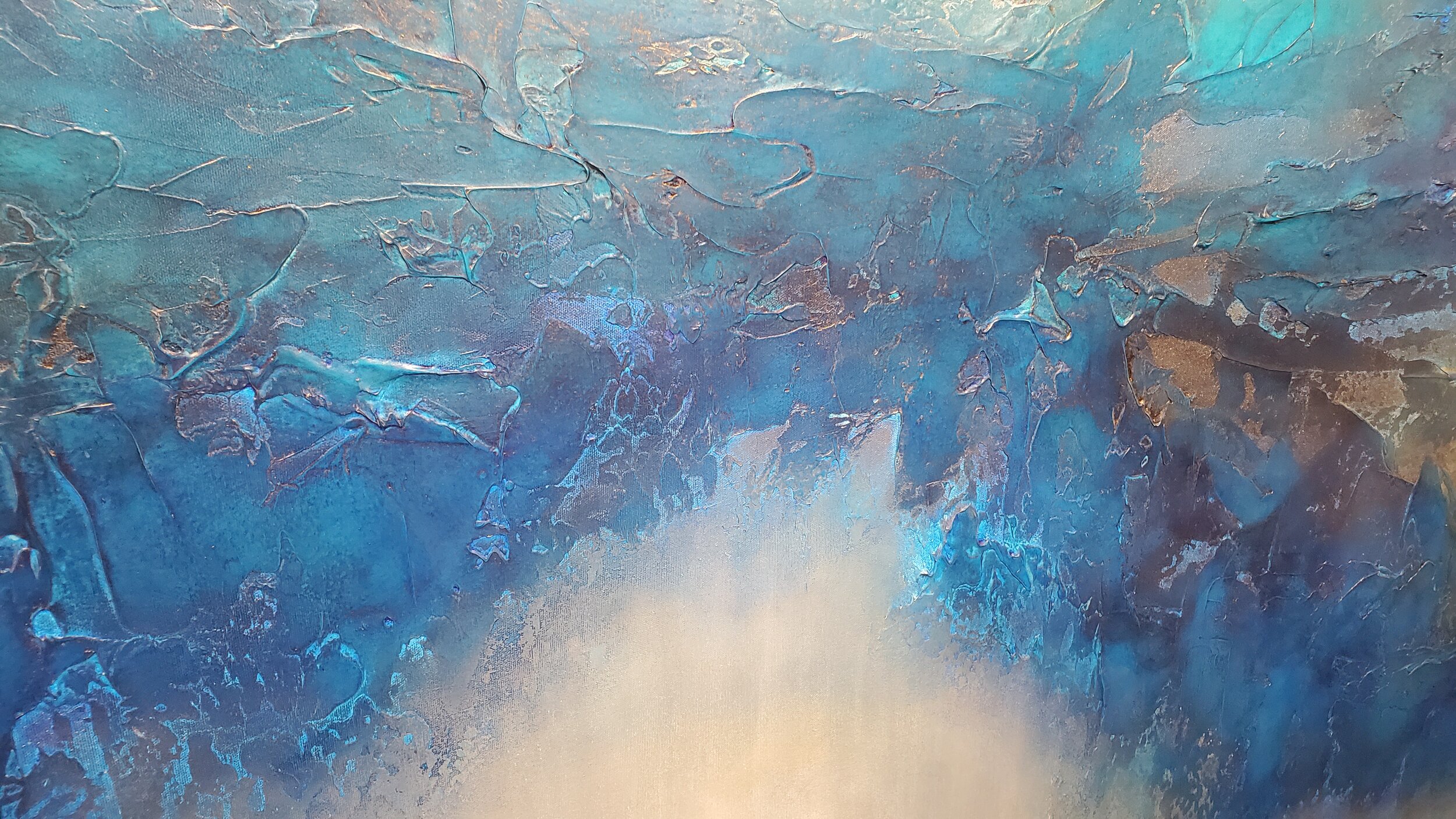  Painting #2 Unknown- Vancouver abstract painter, Donna Giraud has eleven new available artworks for sale in her 2020 solo art exhibition titled, Lost and Found. Her large scale, abstract, textural artworks are perfect for any interior design aesthet