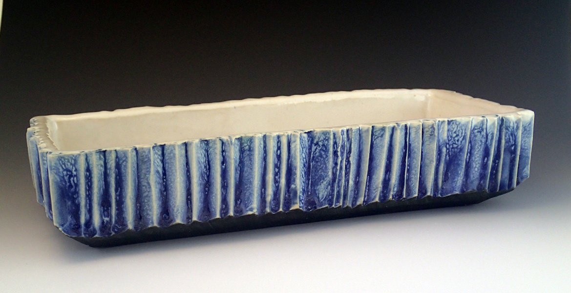long blue faceted tray.jpg