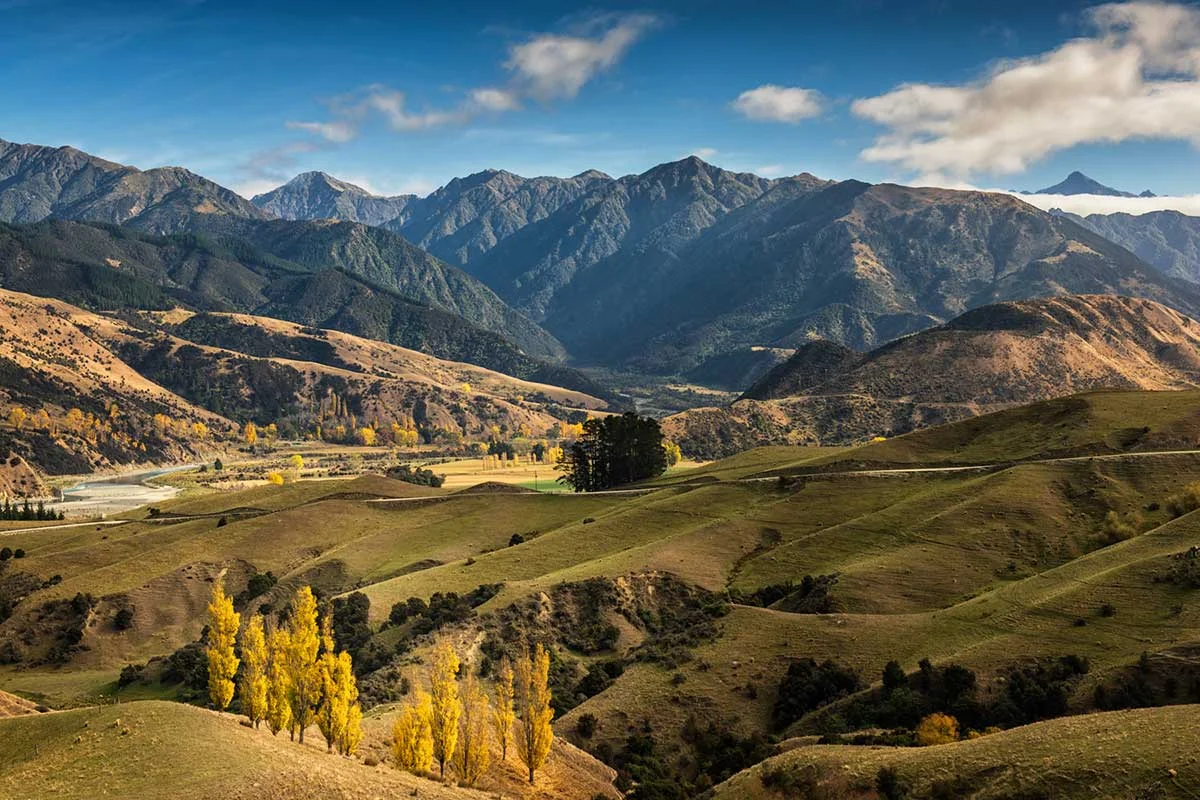 Autumn in the Clarence Valley, Kaikoura