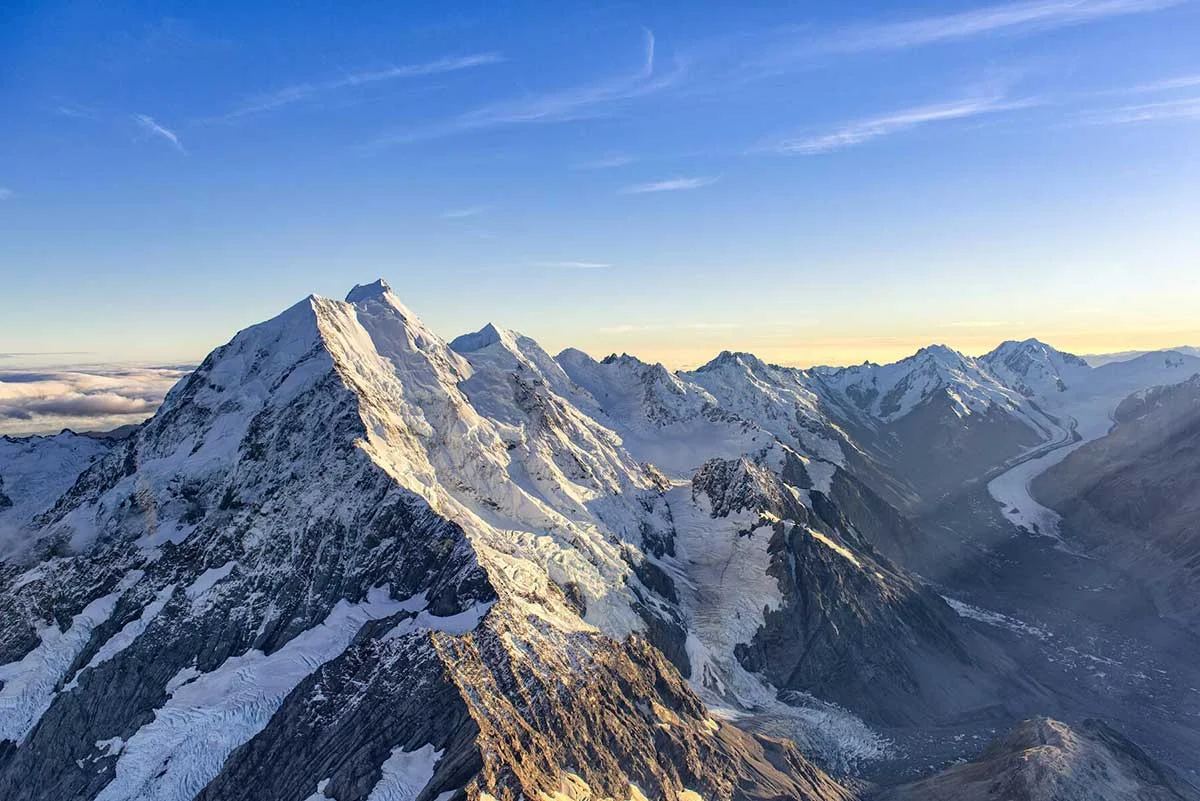Mount Cook and the Tasman Glacier