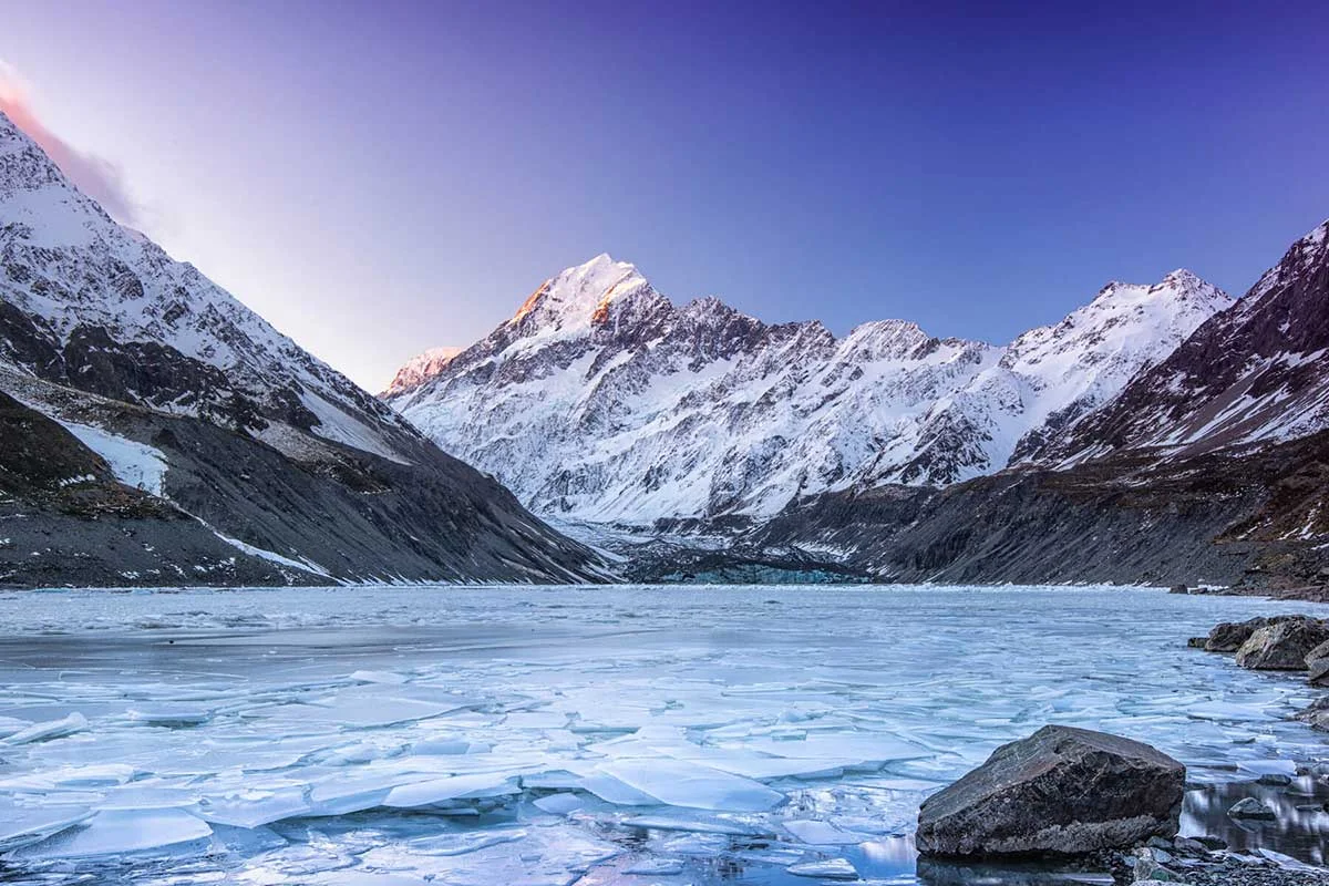 Hooker Lake, Winter