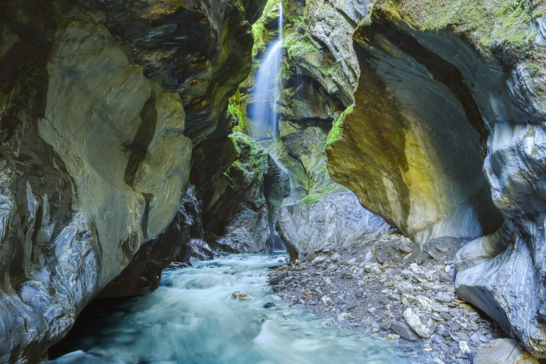 Wilson Creek, Haast Pass, New Zealand