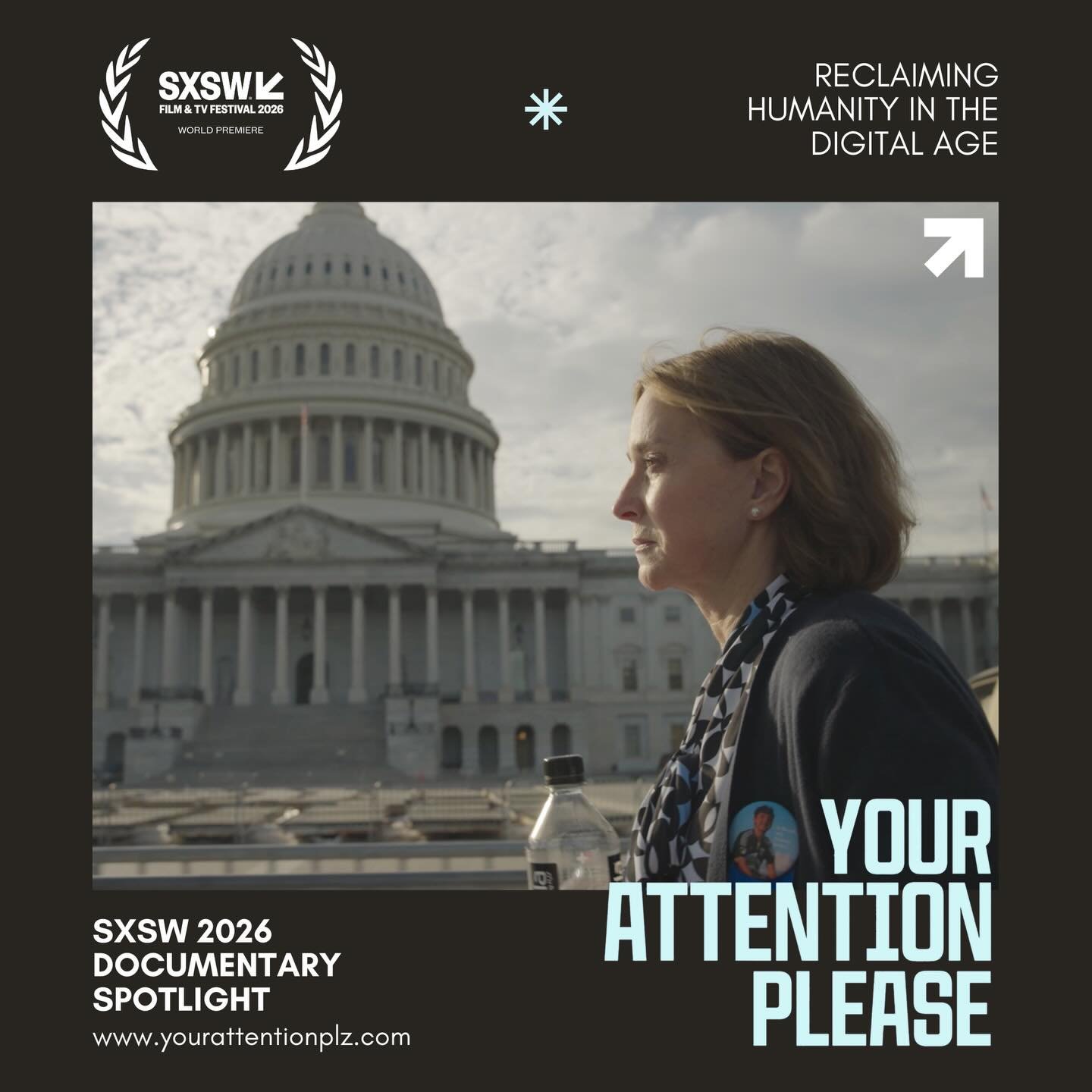 Do we have your attention? 👀
Your Attention Please will world premiere as a Documentary Spotlight at @sxsw 2026.  As AI reshapes every part of our lives, a new generation of parents, teens, and reformers are questioning systems designed to keep us h