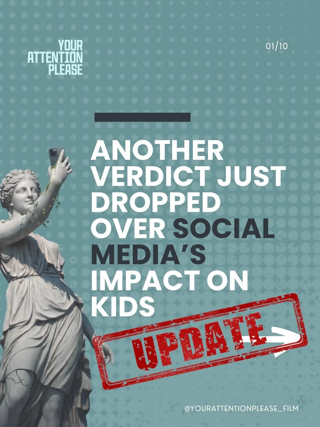 This is what accountability starting to look like.

Another verdict just came in in the ongoing social media trials.

A Los Angeles jury found Meta and YouTube liable for harm to a young user, citing the role their platforms played in her mental heal