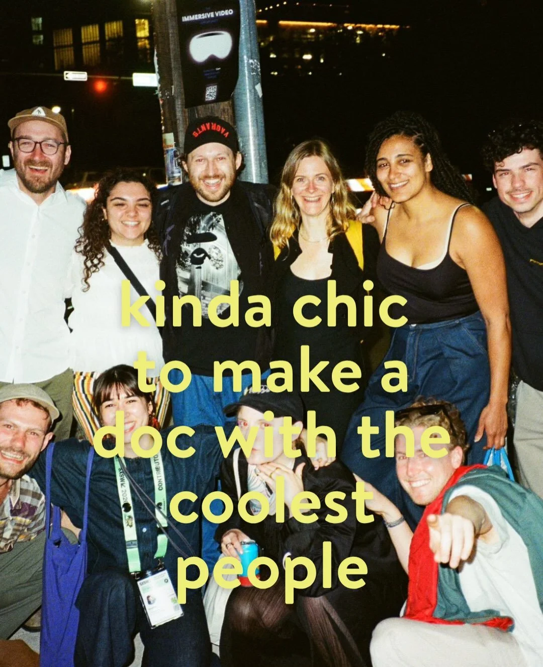 kinda chic to watch our doc - release date information coming soon!