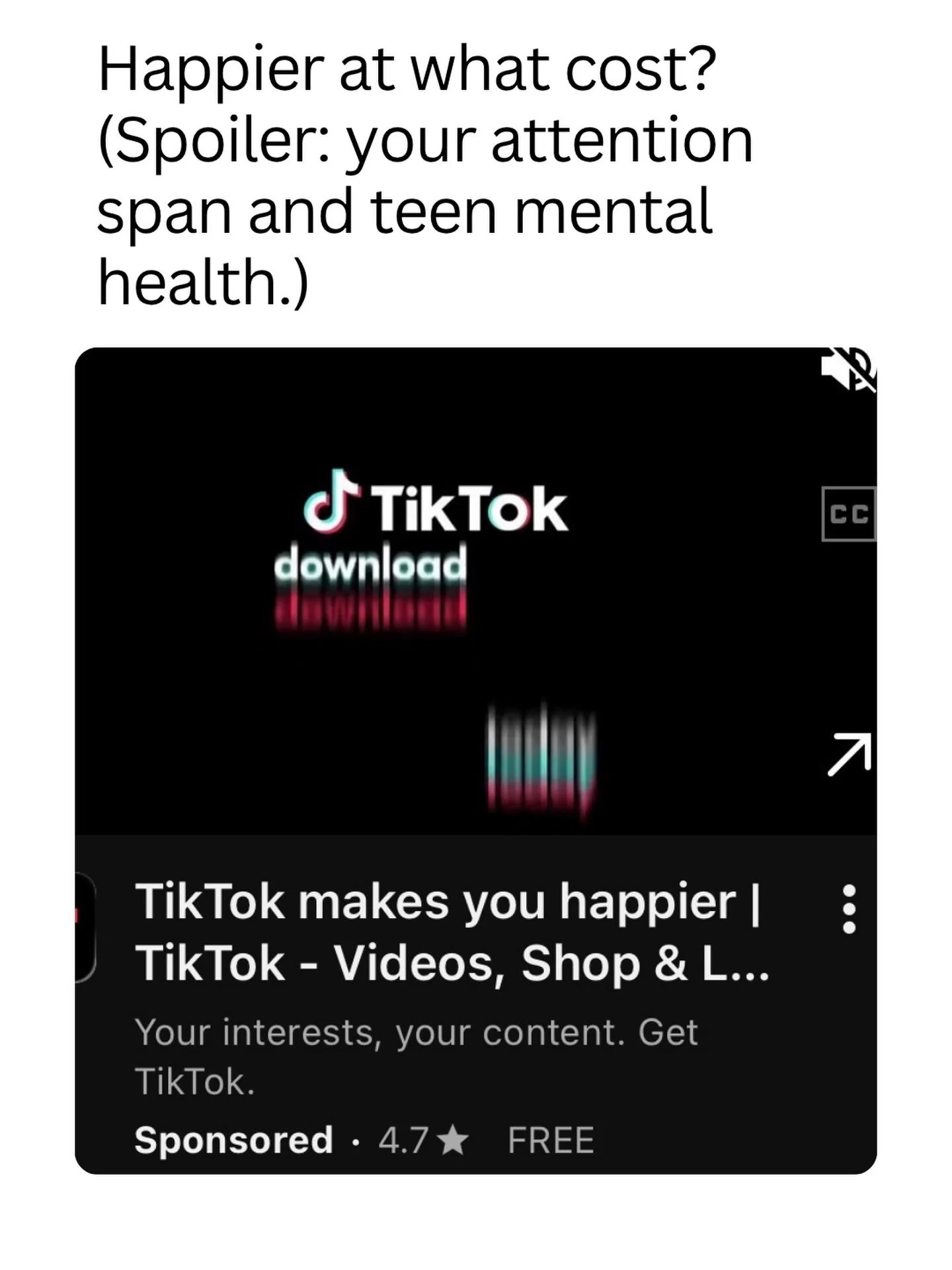 we said what we said