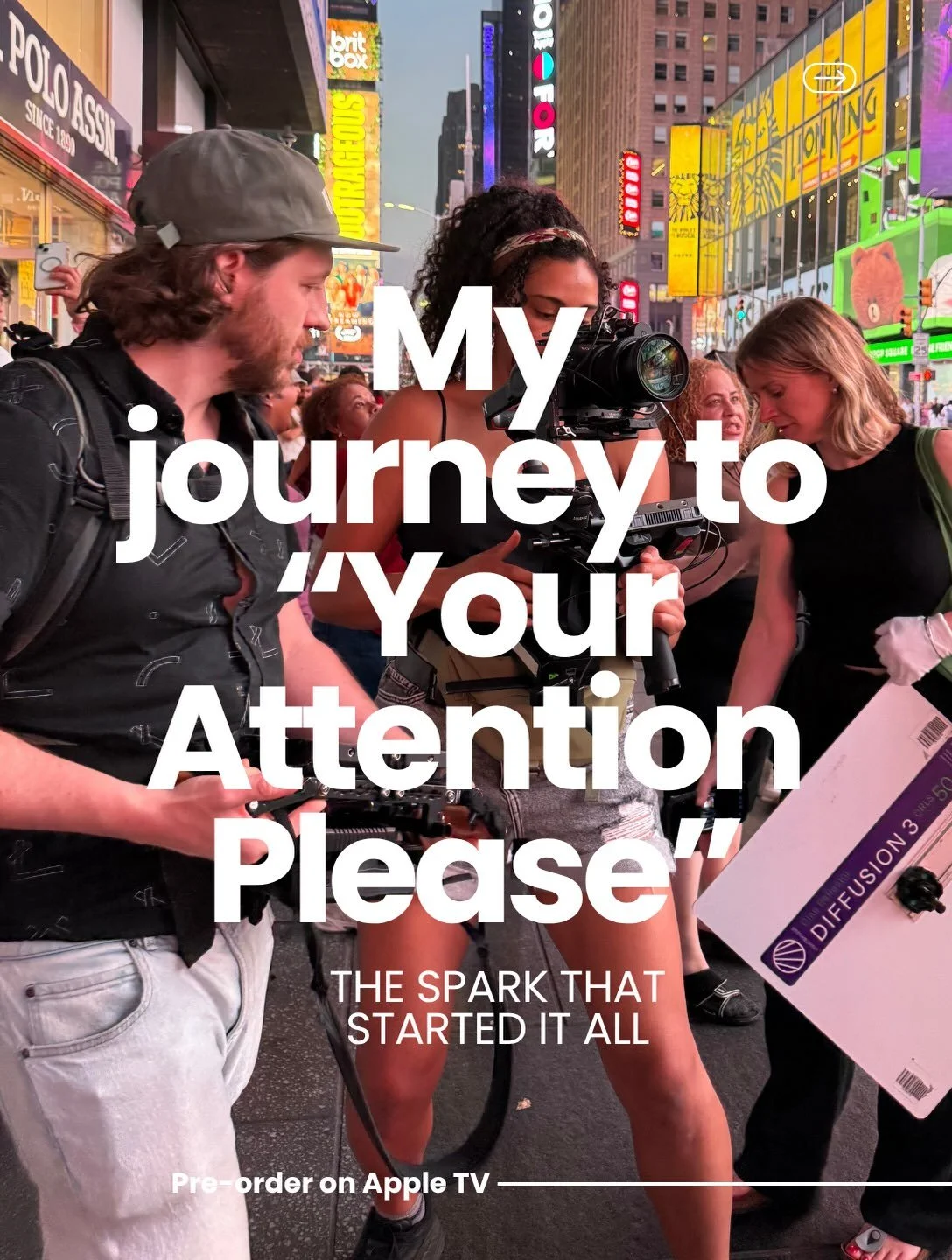 Director Sara Robin&rsquo;s personal reckoning became the foundation for &ldquo;Your Attention Please&rdquo;. Here&rsquo;s what sparked her journey to make the film. We can&rsquo;t wait for you to experience it on October 6, pre-order now on Apple TV