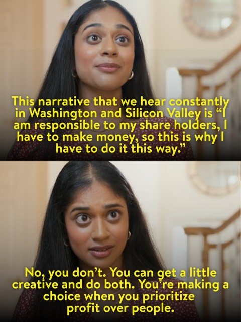 Trisha Prabhu has spent years pushing back on one of the most common arguments in tech: that companies have no option but to put shareholders first. As the founder of ReThink, the anti-cyberbullying tool she built as a teenager, she knows firsthand t