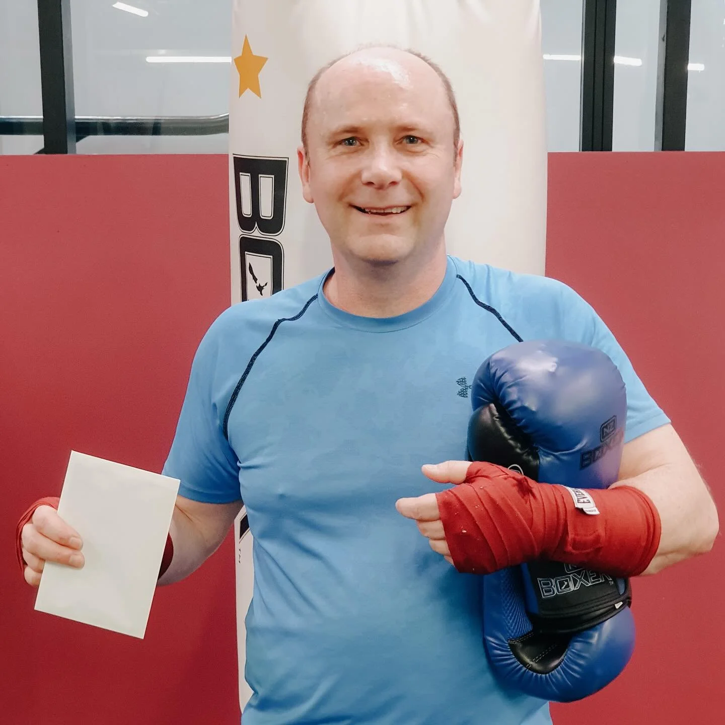 Our February member of the month was the renowned Rob. Rob is one of our most loyal and longstanding members having joined us in 2017. Body Shot and Circuit Conditioning classes are on his calendar every week and after eight years with us his skills 