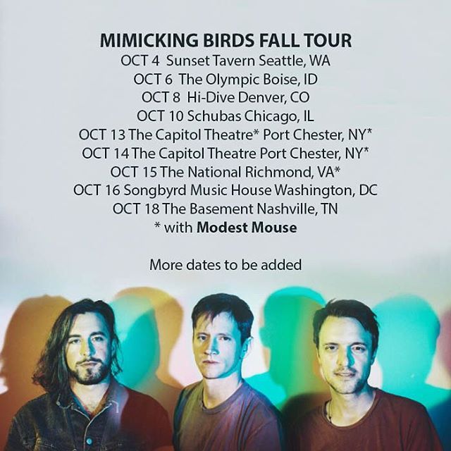 @mimickingbirdsmusic is on the road this Fall.