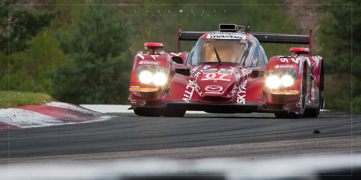 IMSA United SportsCar Championship races, Mosport, ON, 13 July 2014.