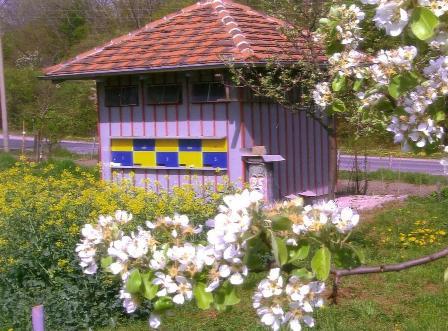 My father’s honey house in Ettersburg, Germany