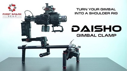 Want to shoot for hours with your gimbal? With the DAISHO gimbal clamp now you can!