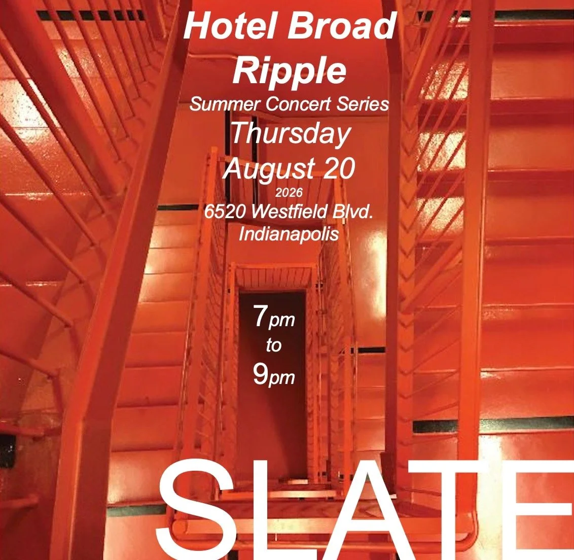 Third Thursday / Live Music: Slate