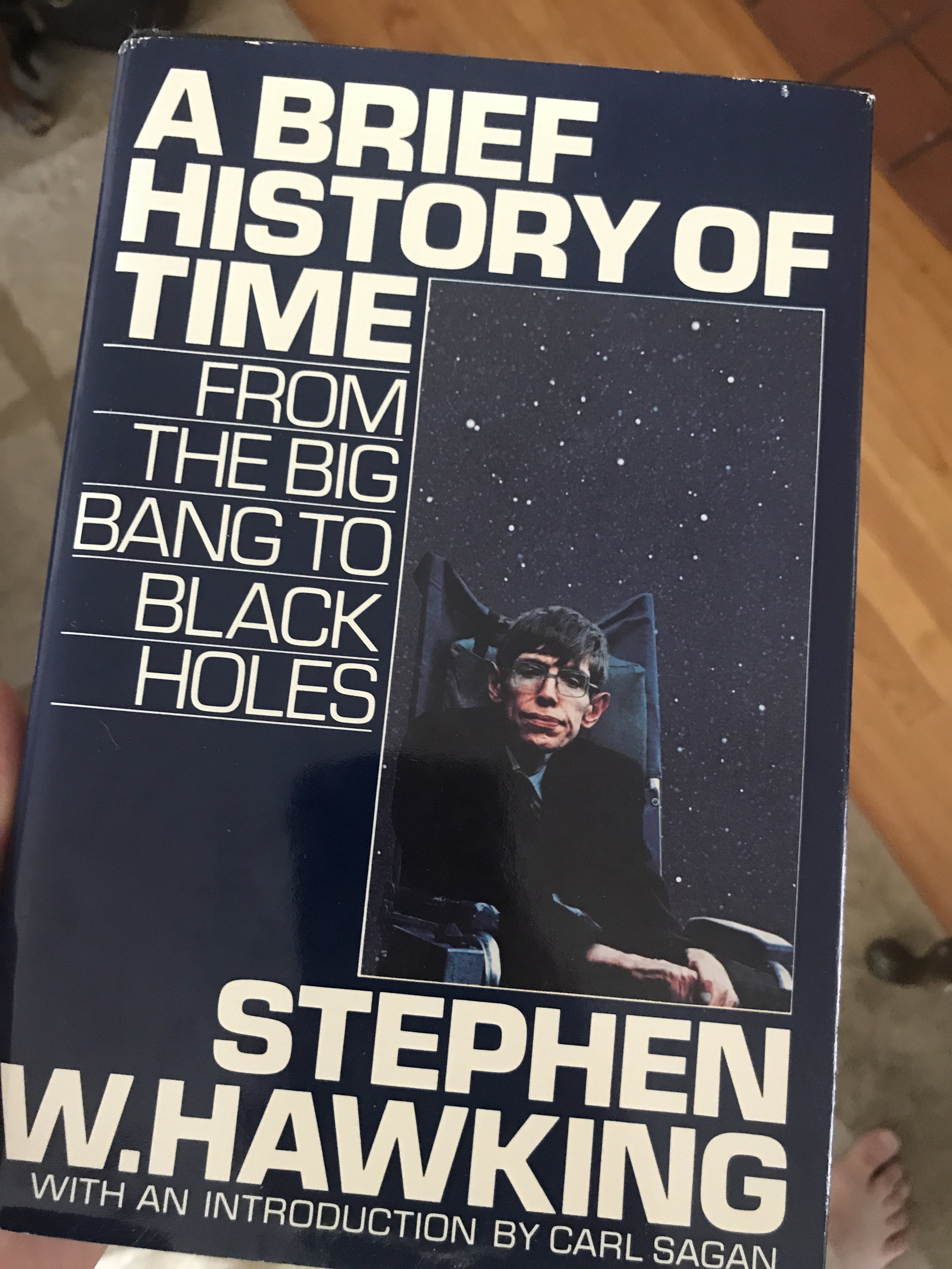 Prayer Over A Brief History of Time