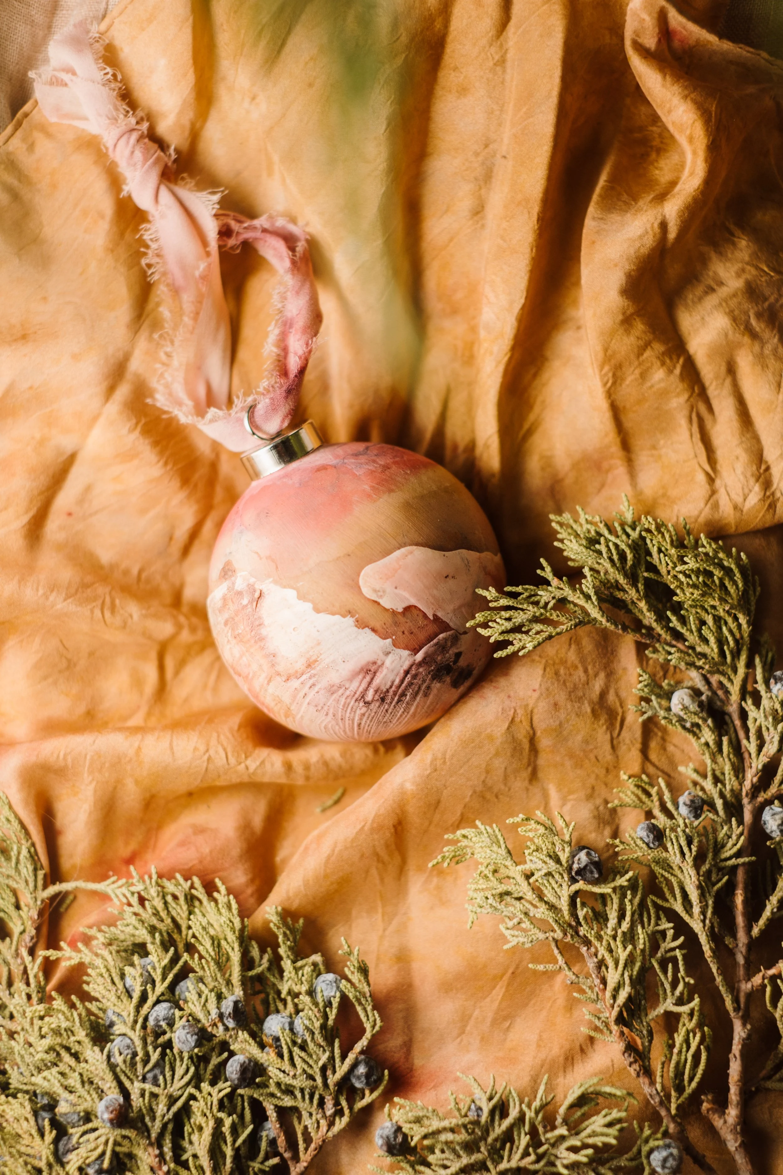 Botanical Ceramic Ornament No.13