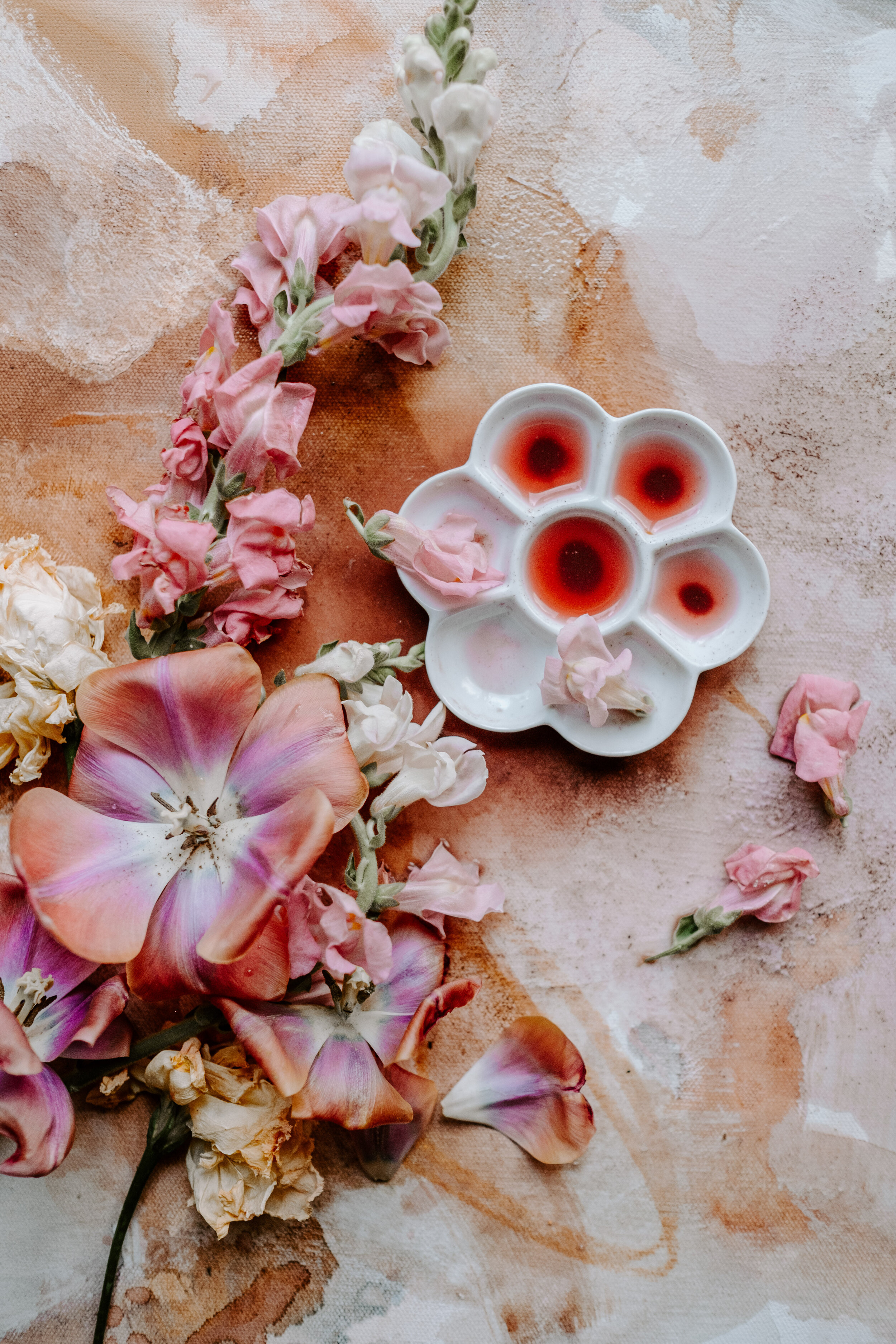 30 Days Of Natural Inks Recipes Tanya Val Abstract Painter Forager