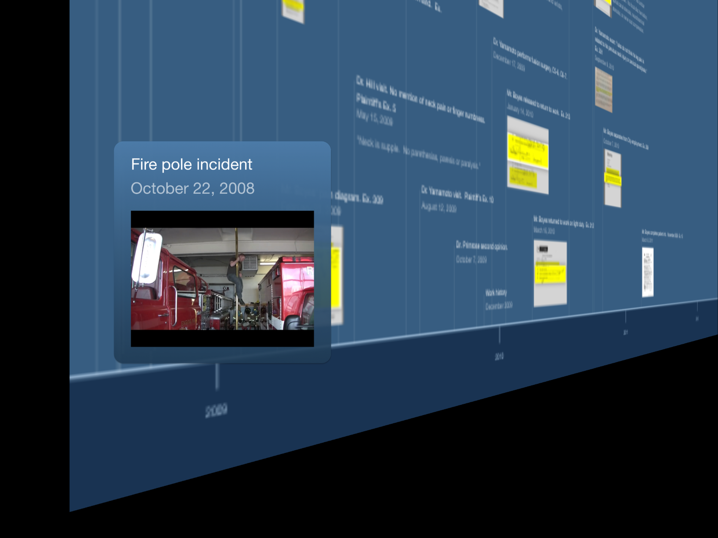 The 3 dimensional view on an iPad