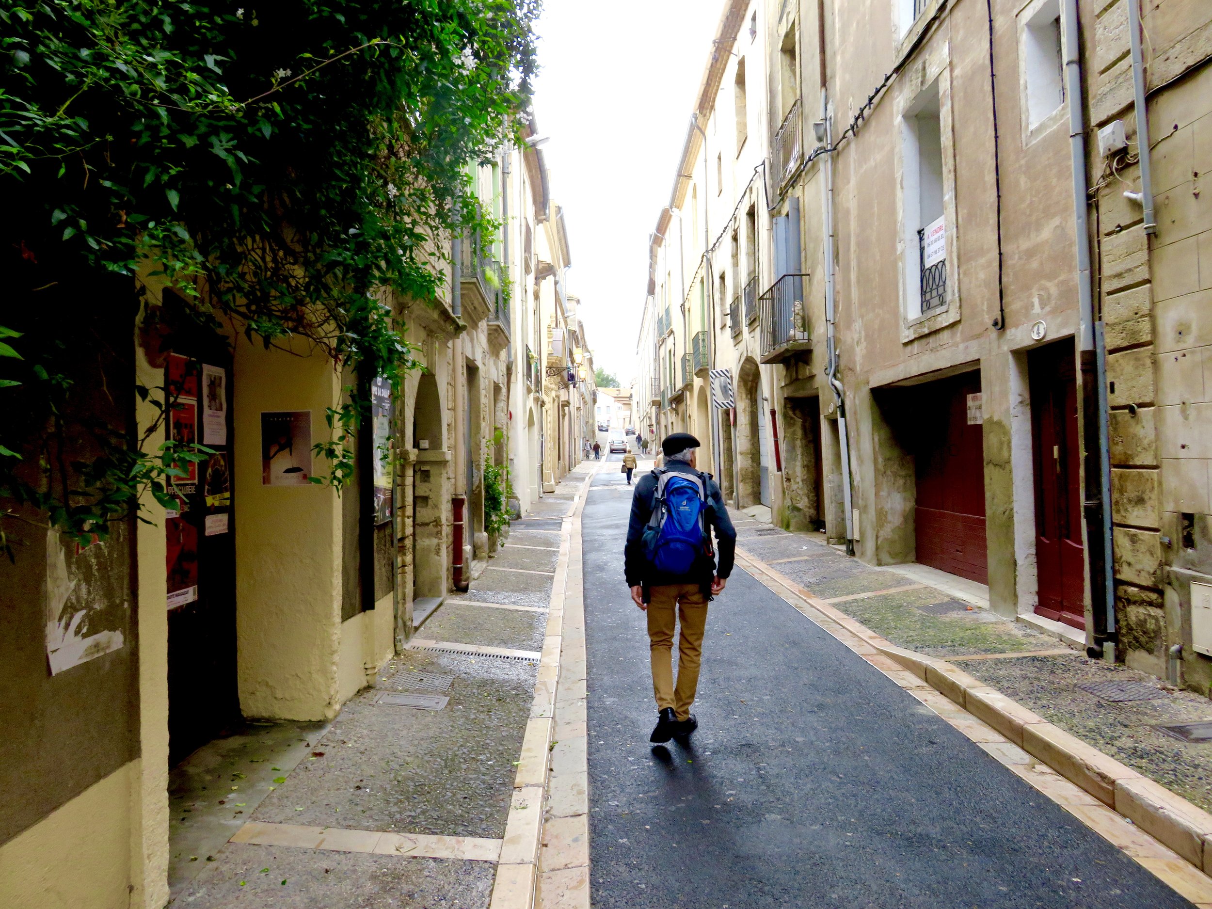 The streets of Pézenas...