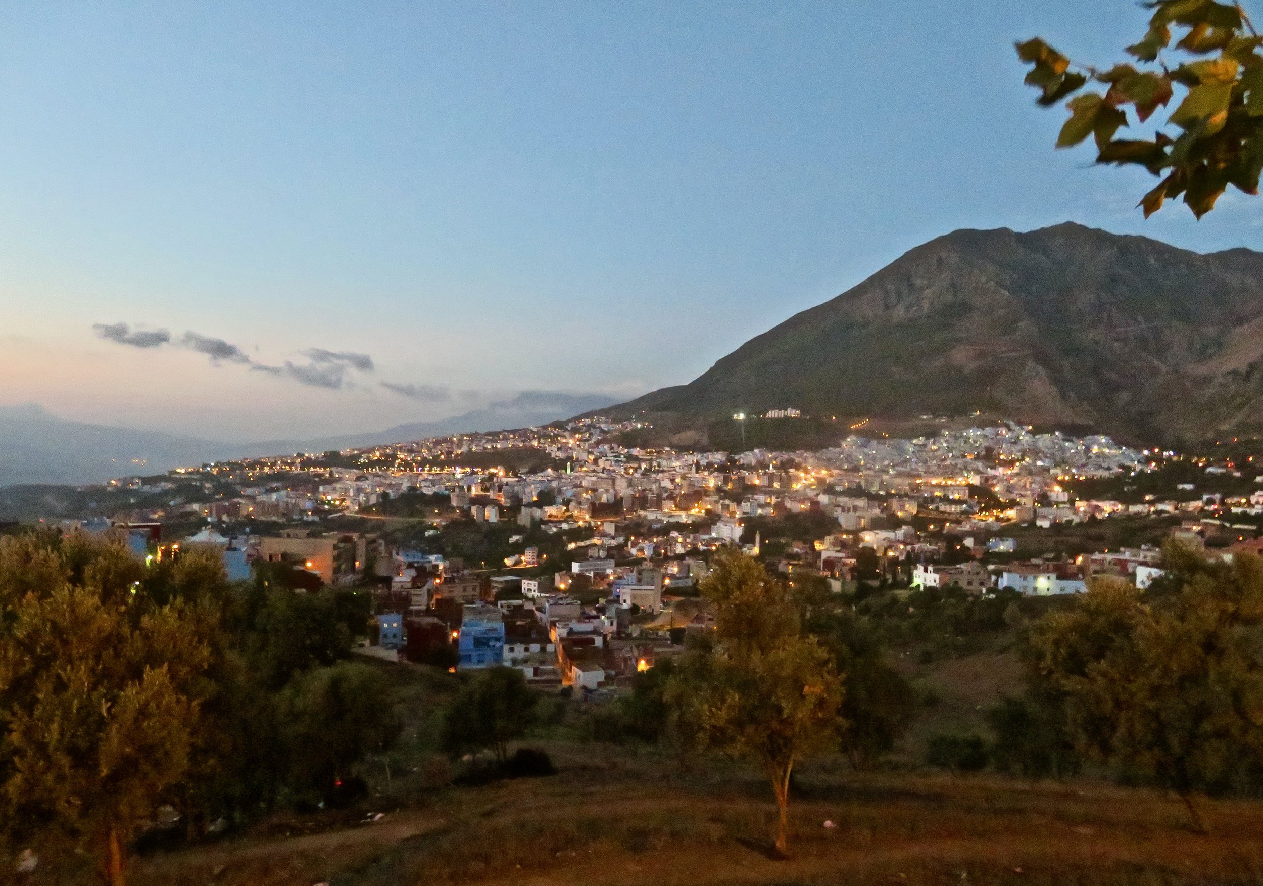 Chefchaouen at sunset, simply stunning!