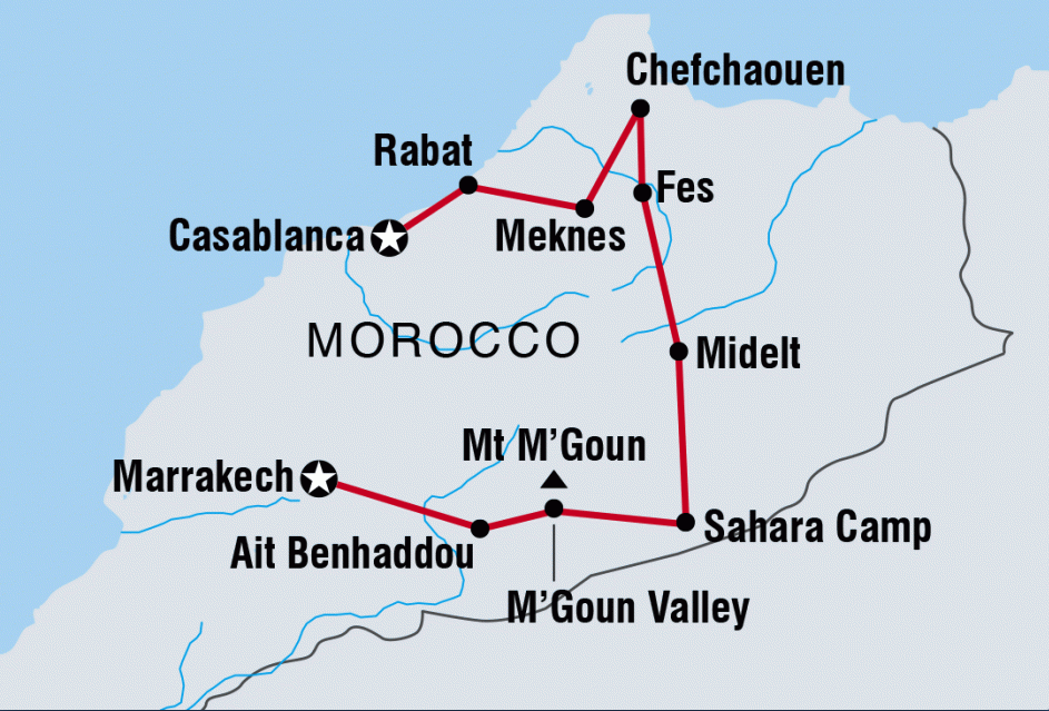 Our "Tour du Maroc"