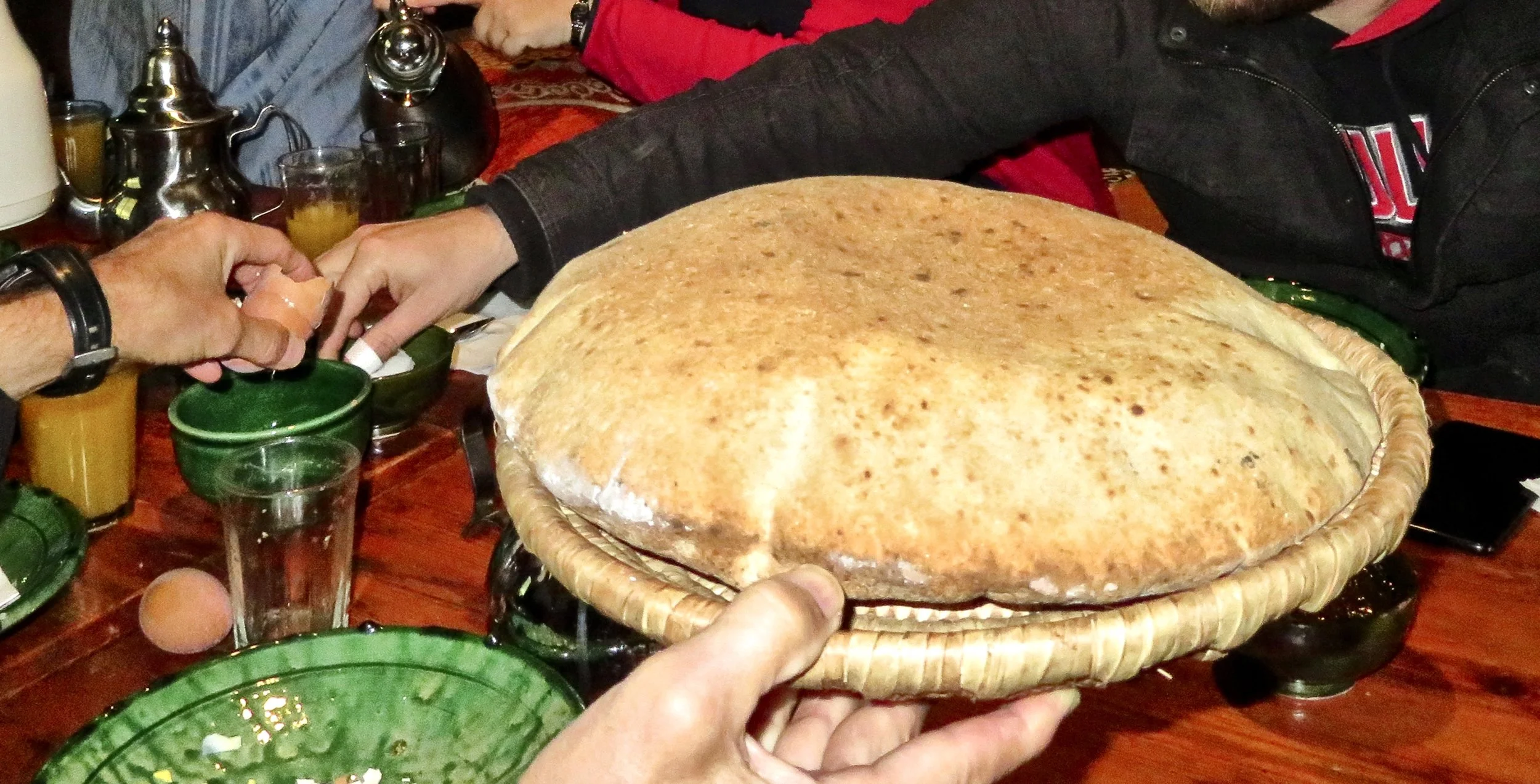 Ahhh, Moroccan bread...