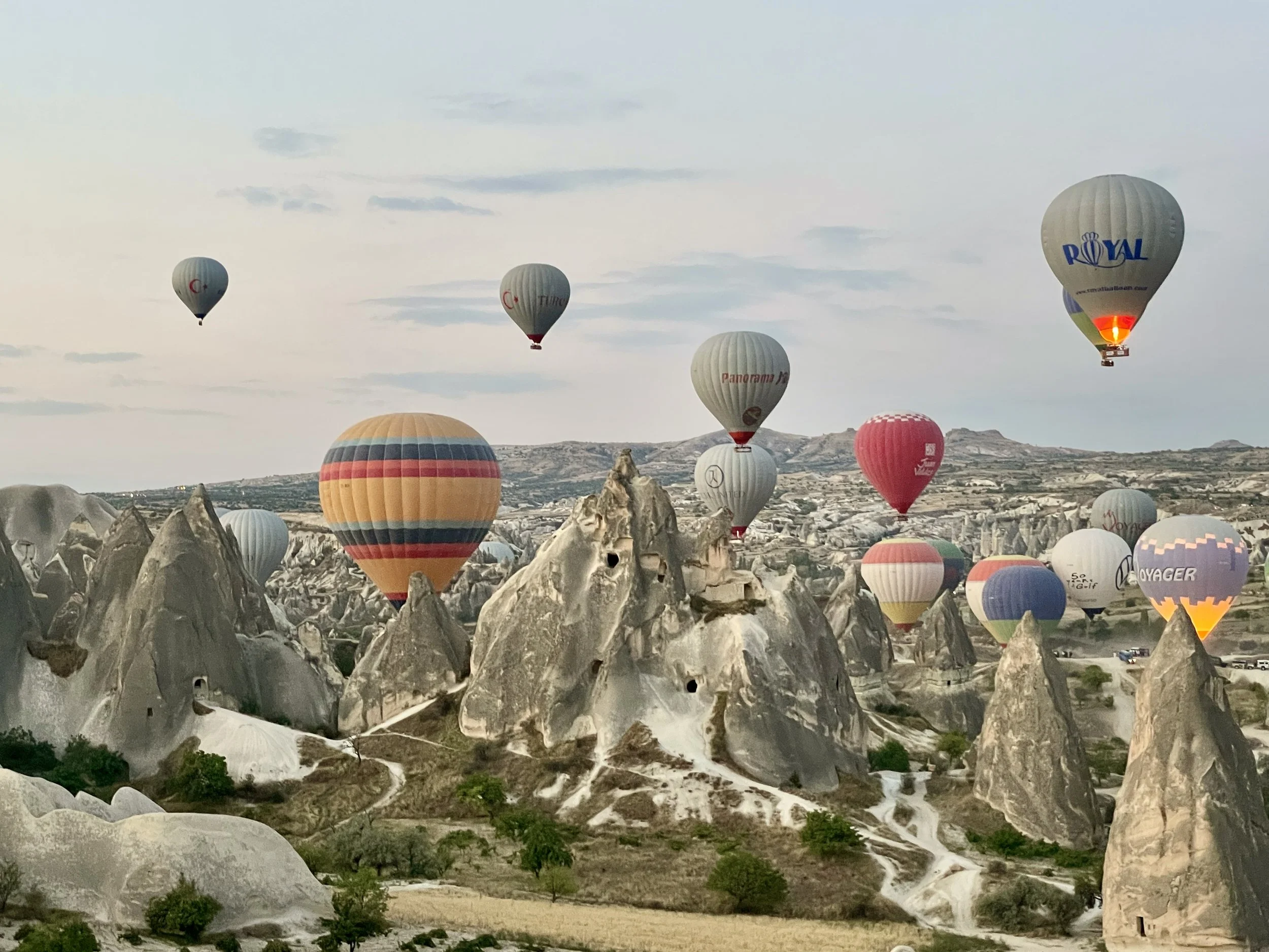 Floating above Fairy Chimneys!