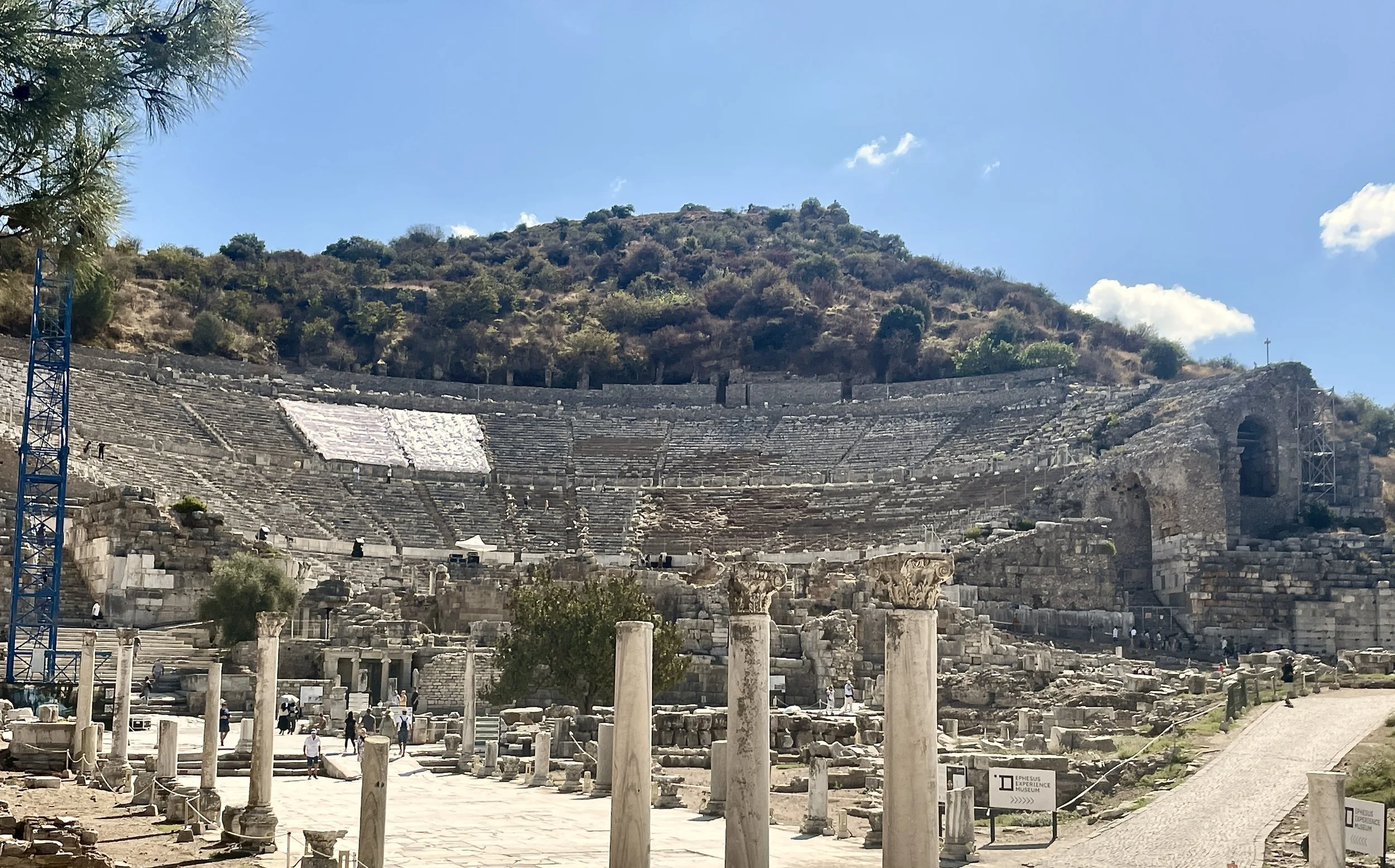 The GREAT THEATRE in Ephesus, seats 25,000!