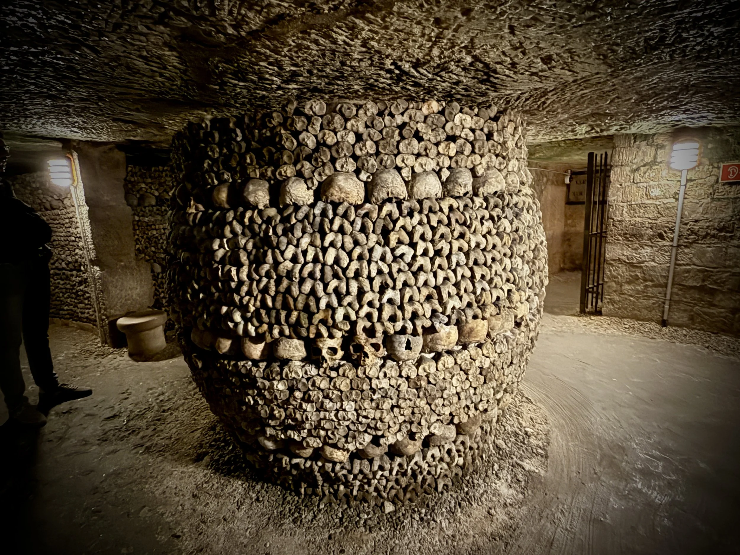 Bone barrel...macabre, yet somehow artistic!