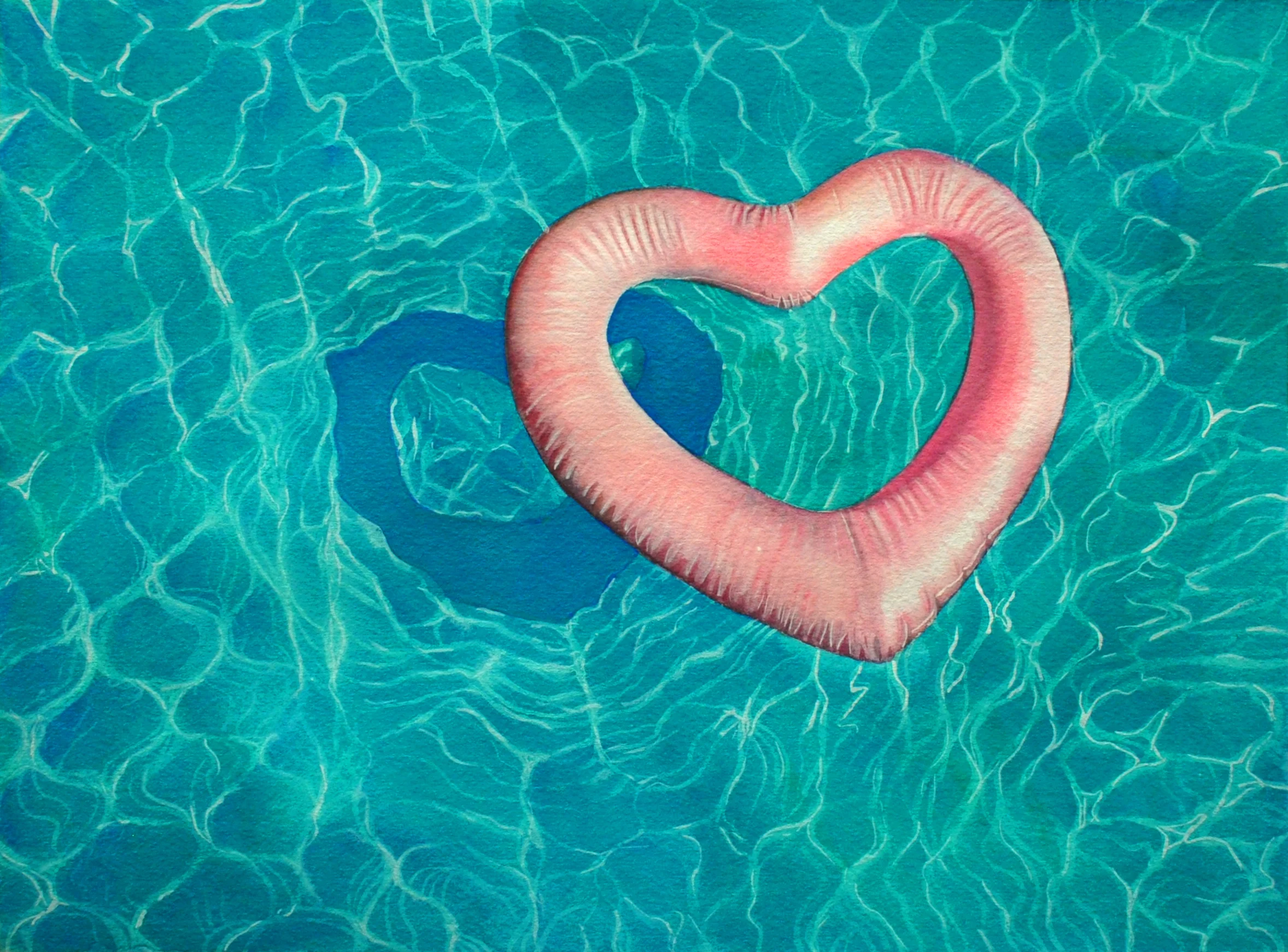 heart floaties