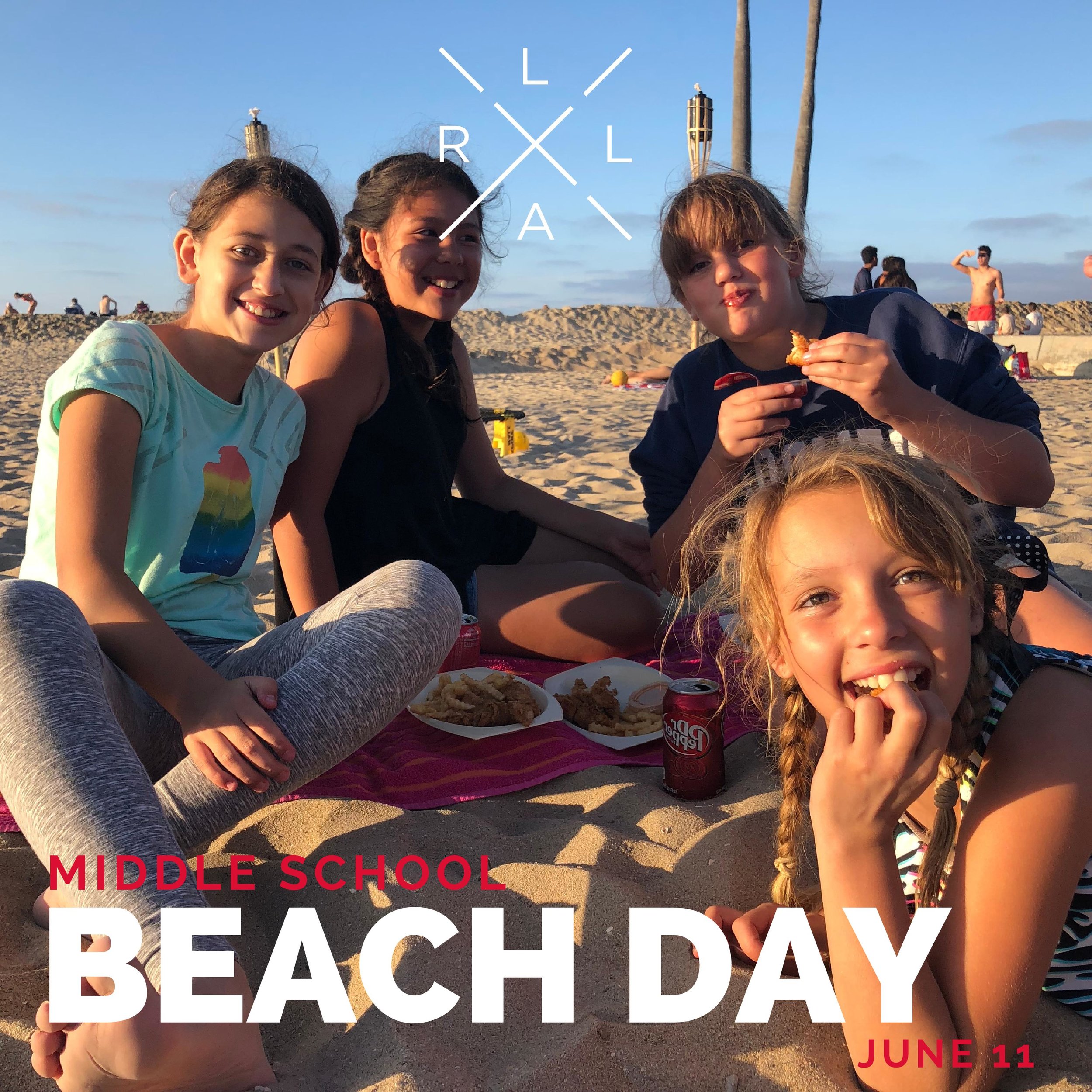 Middle School Beach Day 