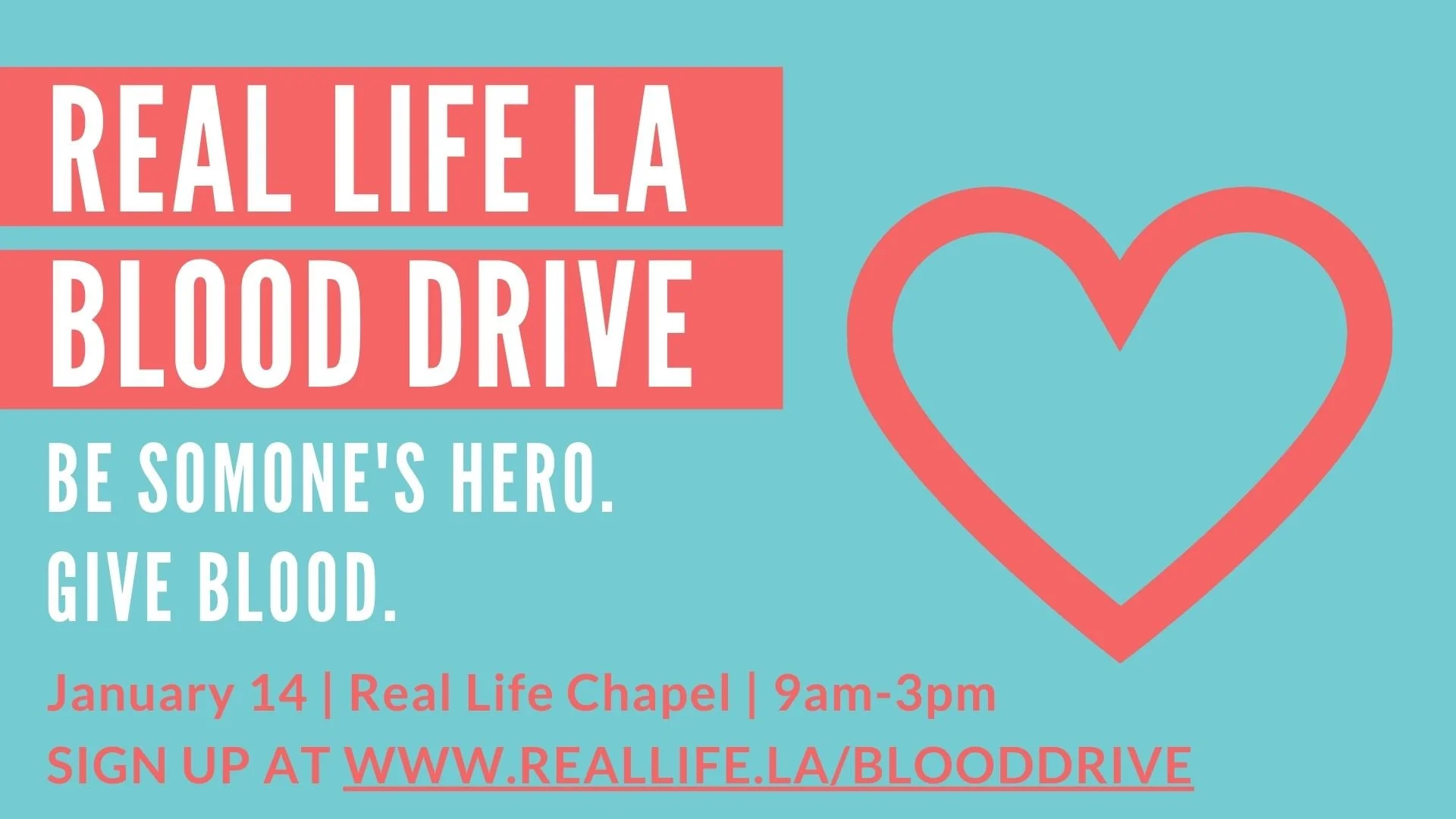 Real Life Blood Drive