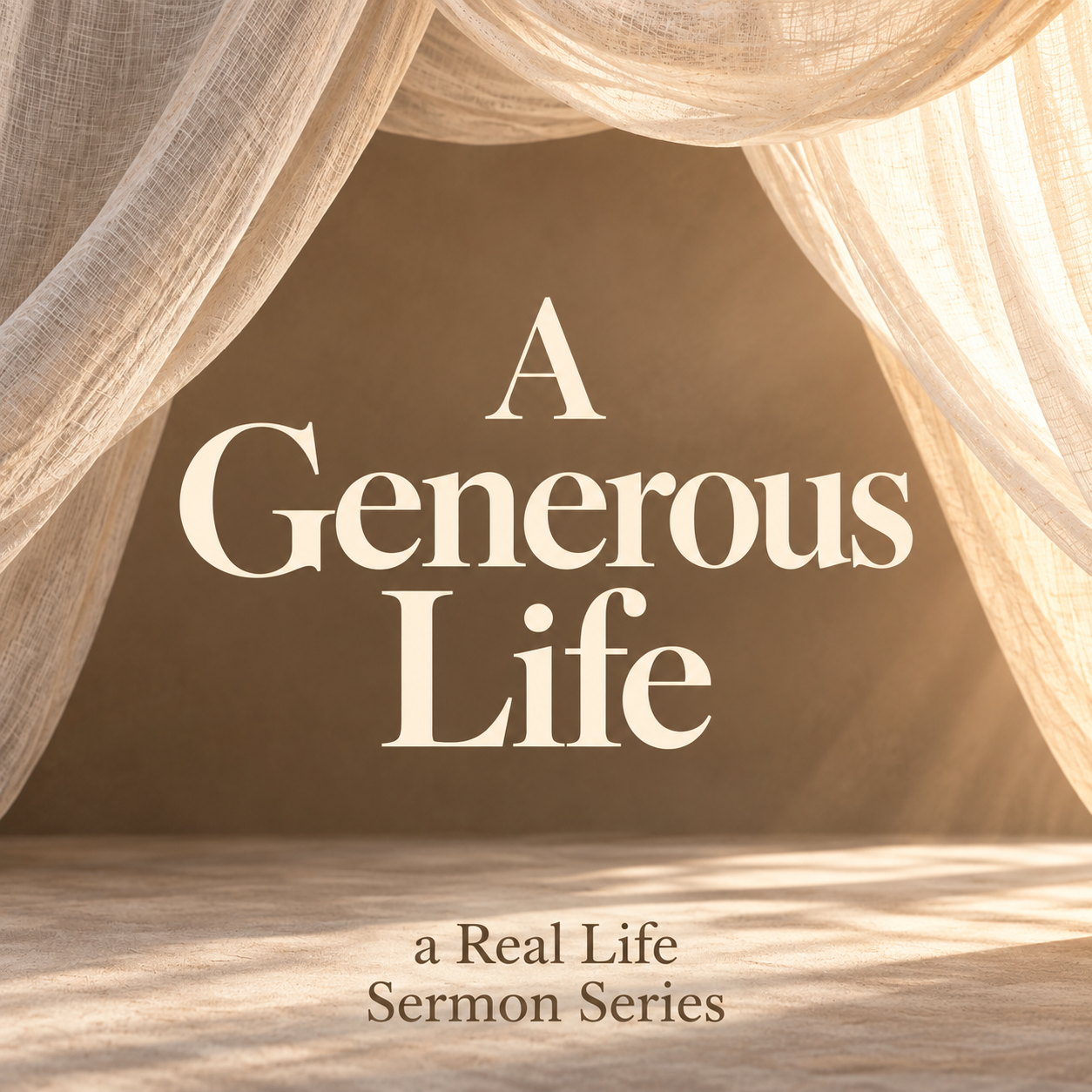 A Generous Life: Expanding the Tent  - Pastor Jim Miller 