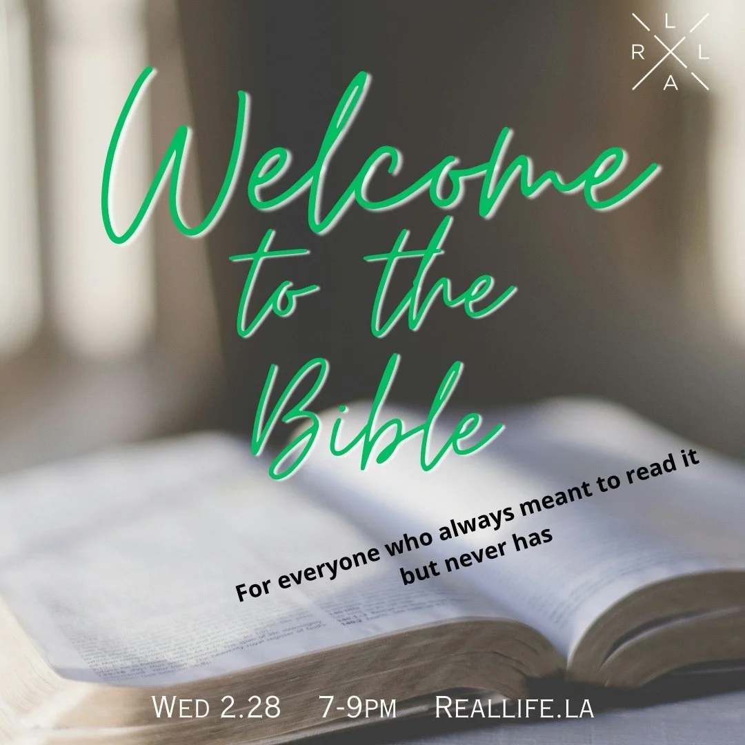 Welcome to the Bible